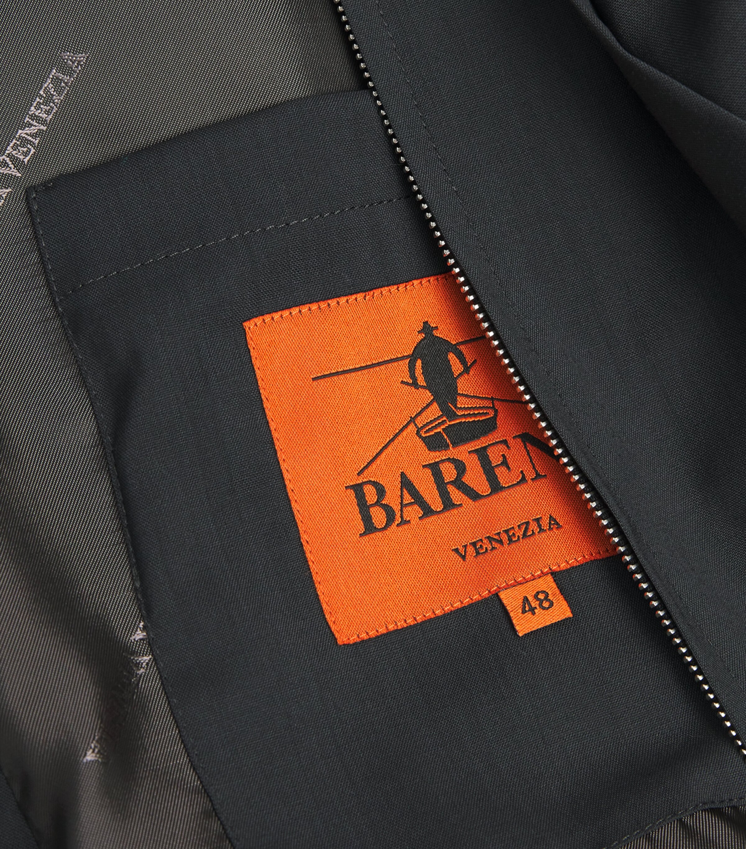 Stretch-Cotton Bomber Jacket 580 PIOMBO Image 5