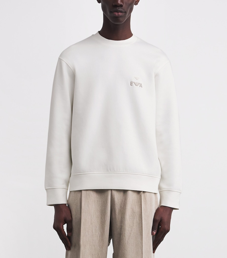 Logo Embroidery Sweatshirt U0003 Image 3