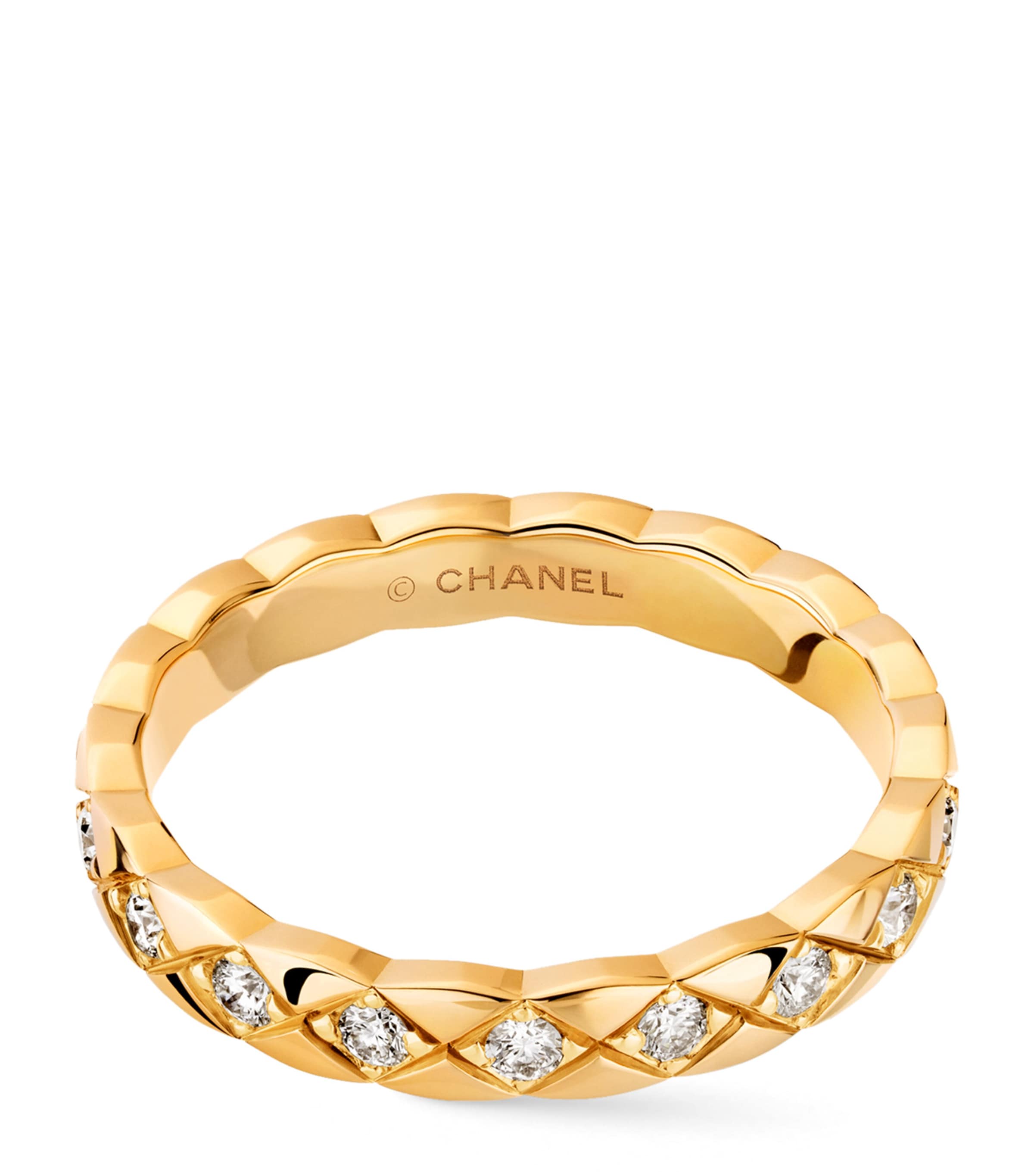 Yellow Gold and Diamond Coco Crush Ring GOLD Image 4