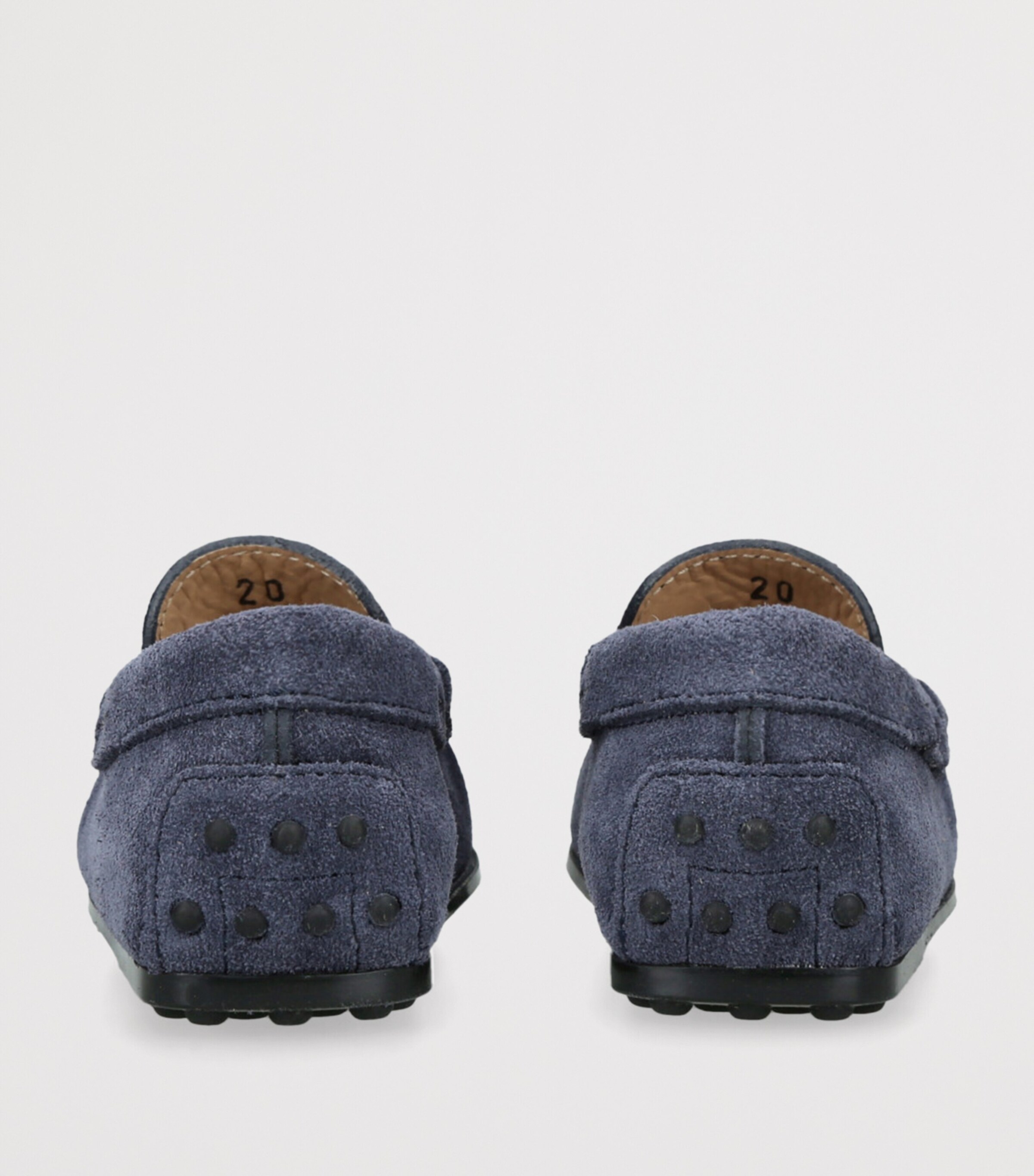 Tod's Suede Gommino Loafers Navy Image 2