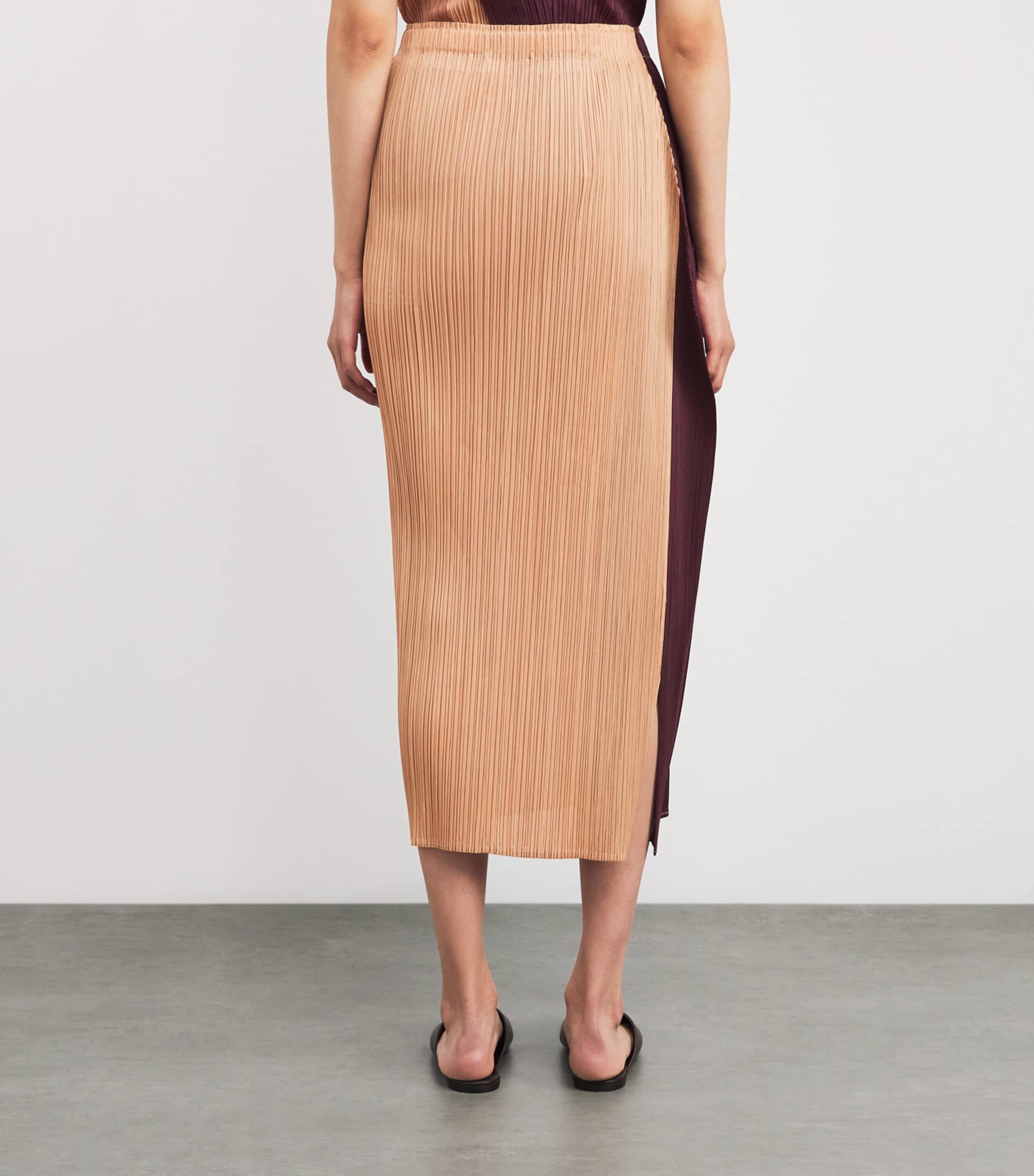 POINTE Midi Skirt PINK BEIGE Image 4