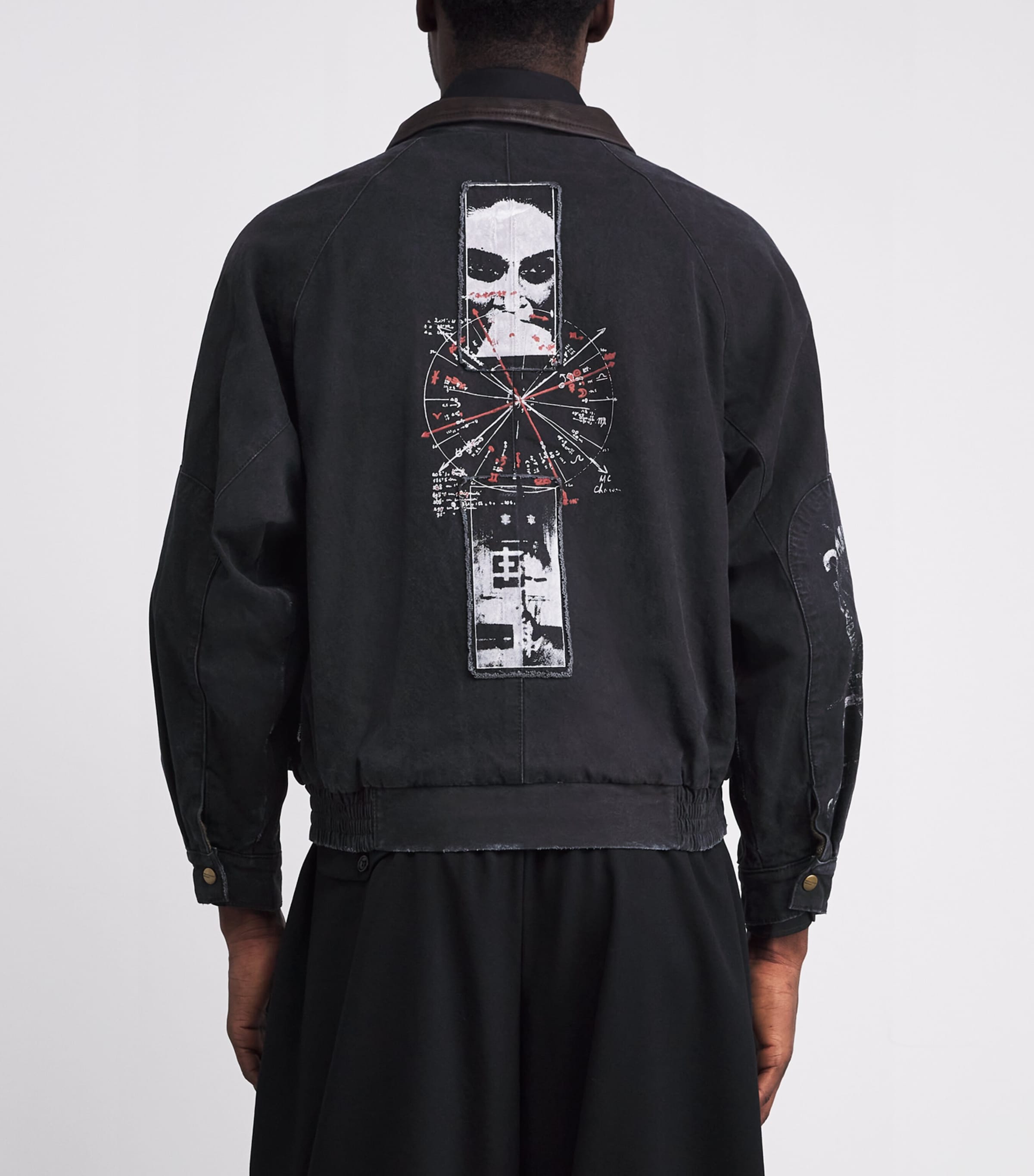 Cotton Constructivist Hunting Jacket FADED BLACK Image 4