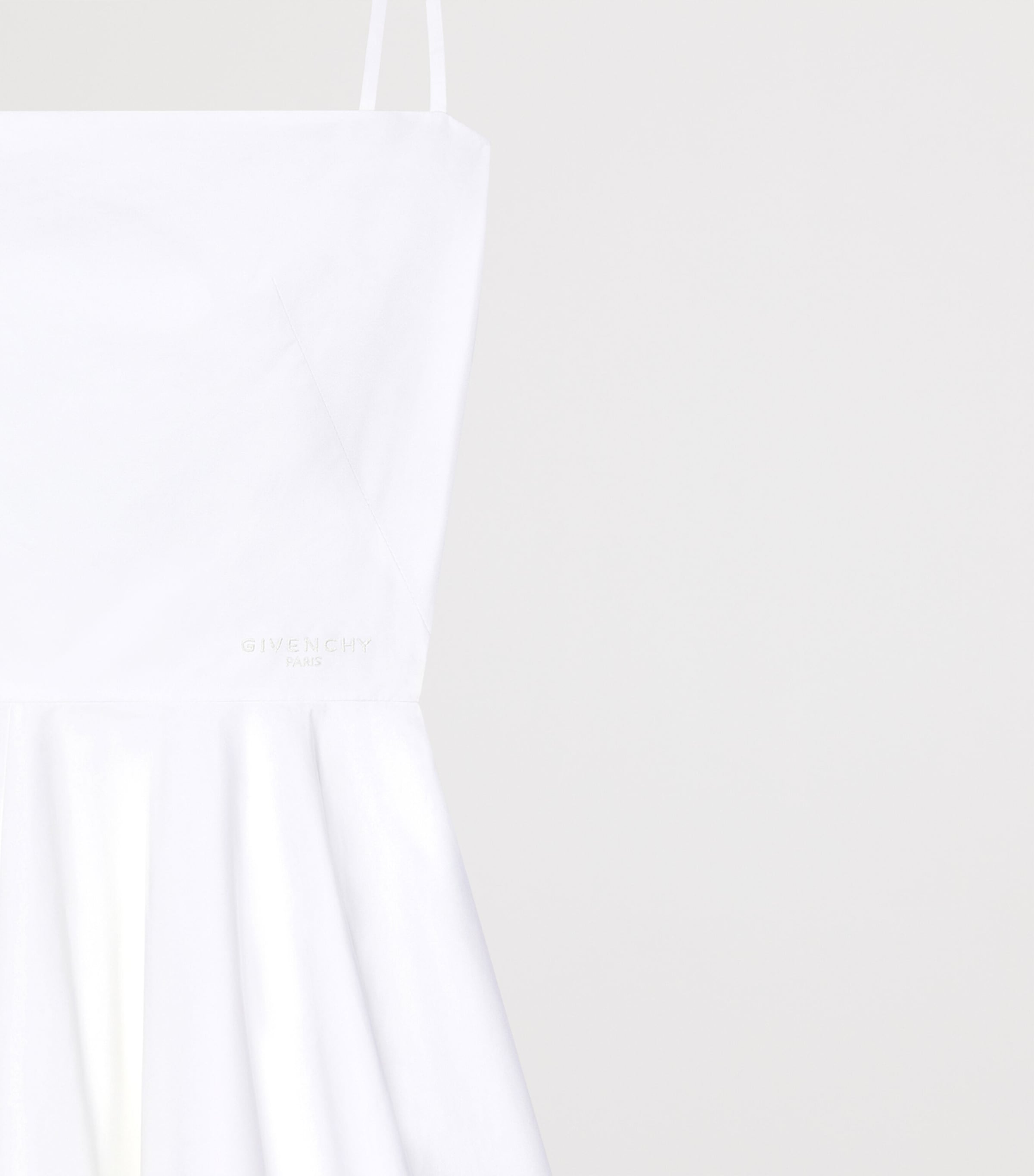 Givenchy Womens Cotton Mini Dress White Image 4
