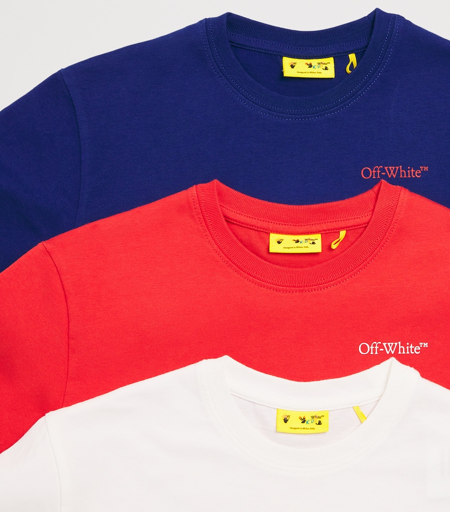 Pack of 3 Cotton Bookish T-Shirt (4-12+ Years) 8484MULTI-MULTI Image 3