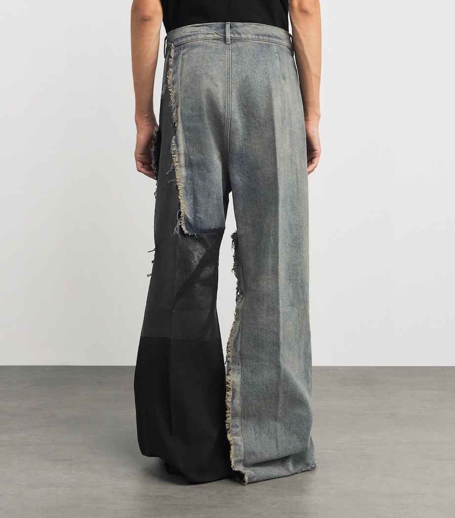 Cotton Joris Jeans BLUE DENIM / BLACK Image 4