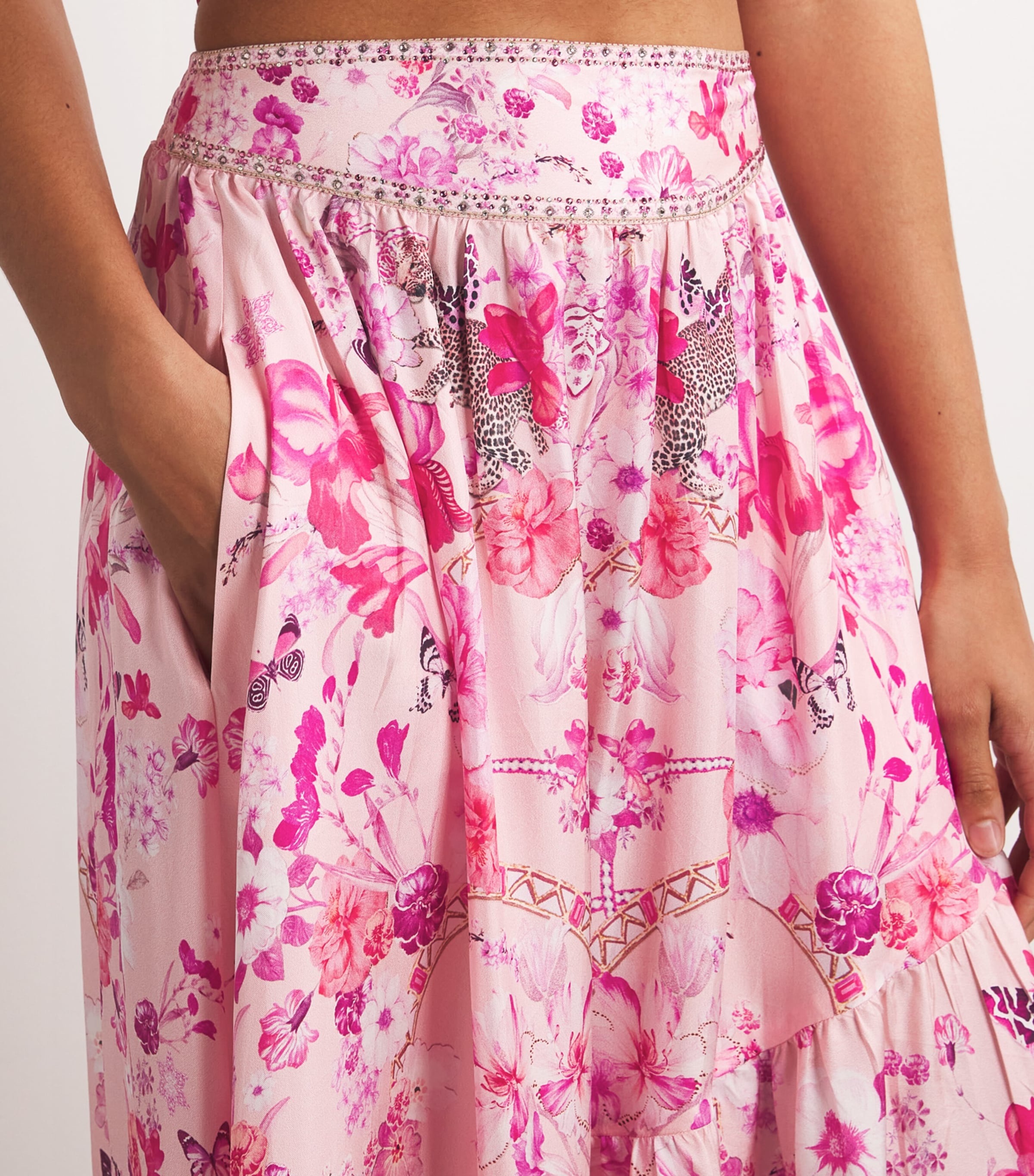 Silk Maxi Skirt BOTANOVL Image 6