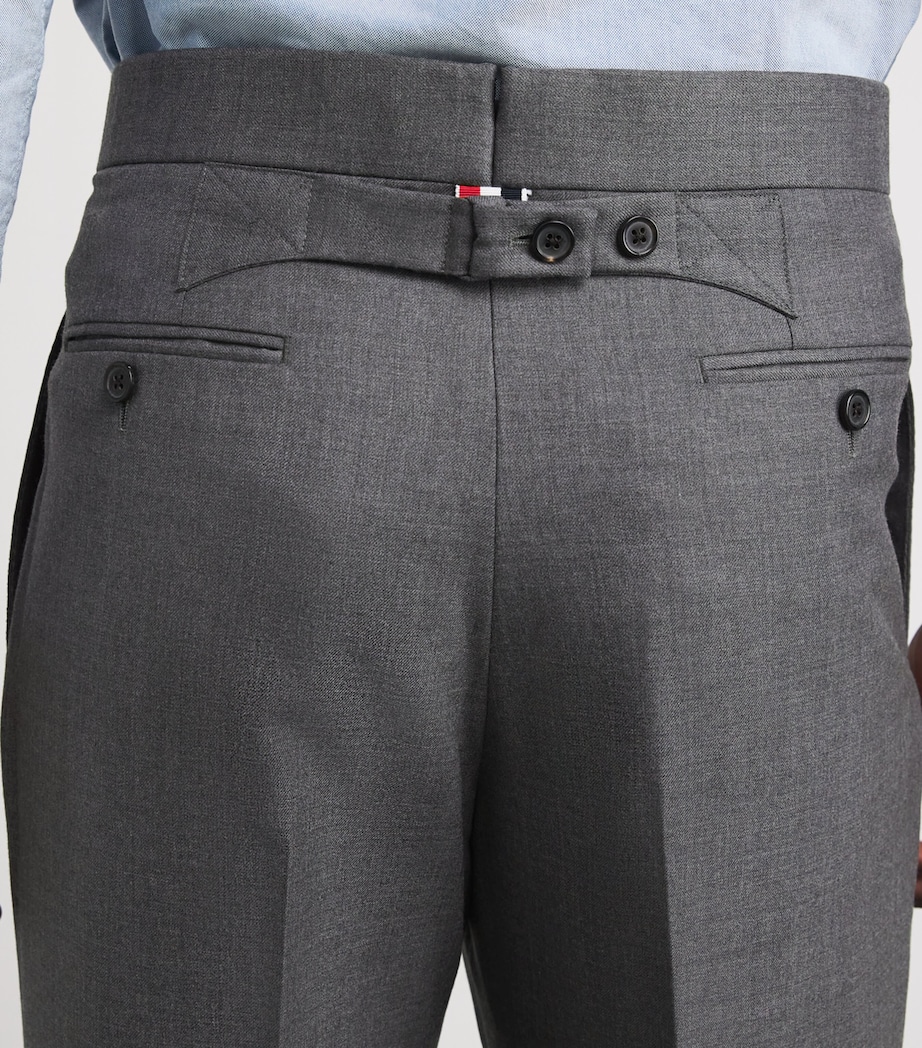 Wool Tailored Trousers MED GREY Image 6