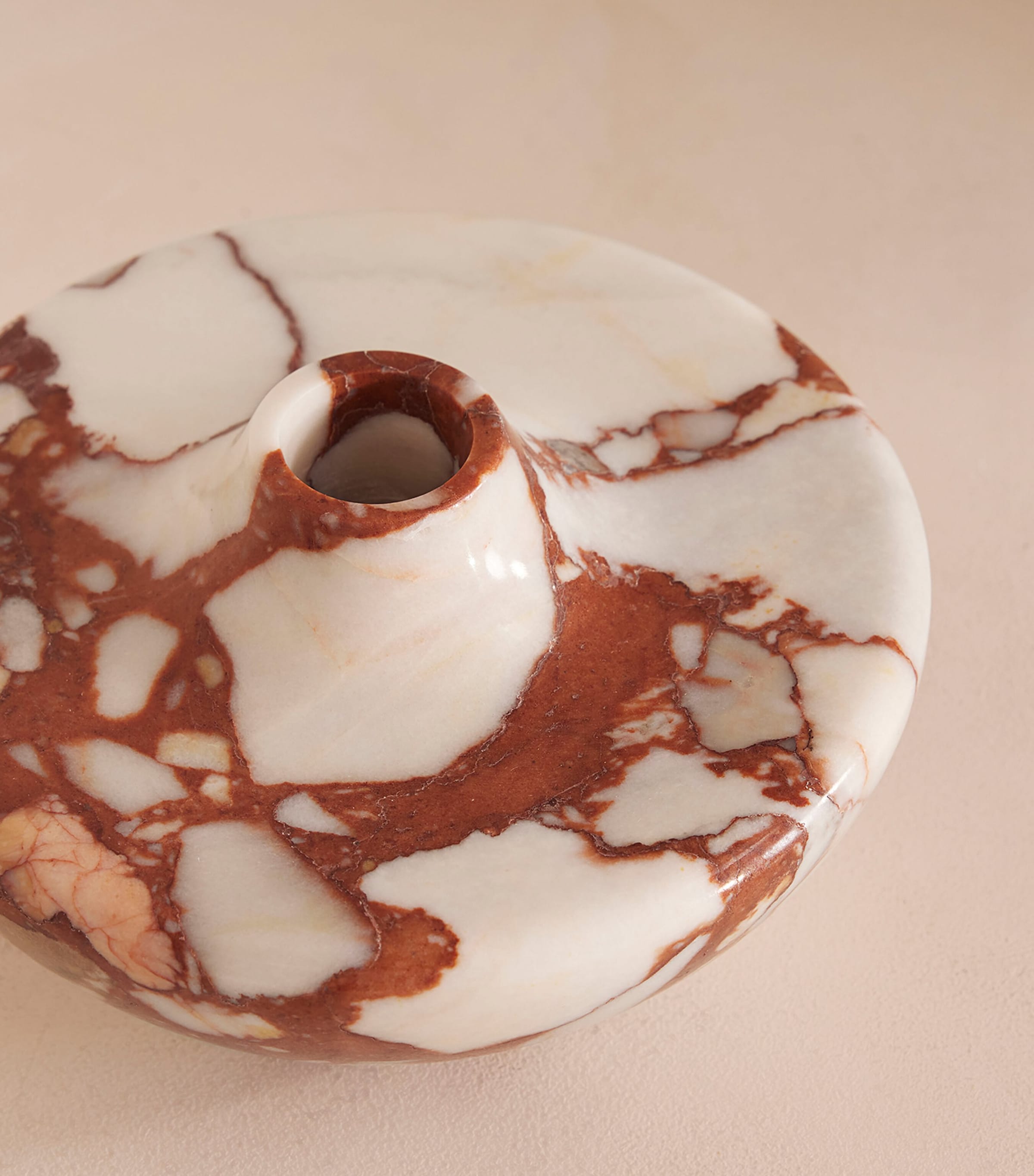 Marble Alma Vase (10cm) RED Image 3