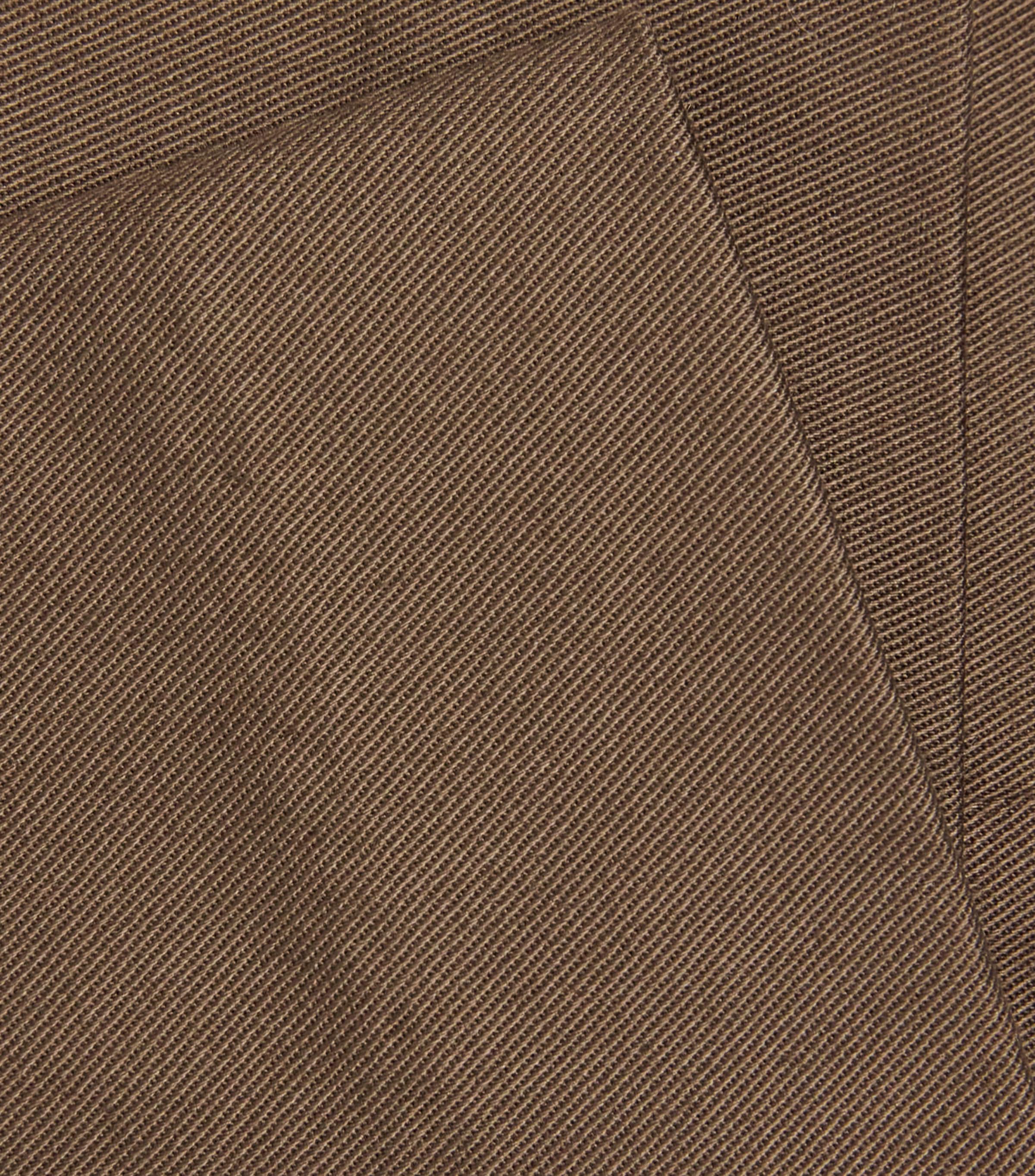 Cotton Pleated Wide-Leg Chinos KHAKI Image 5
