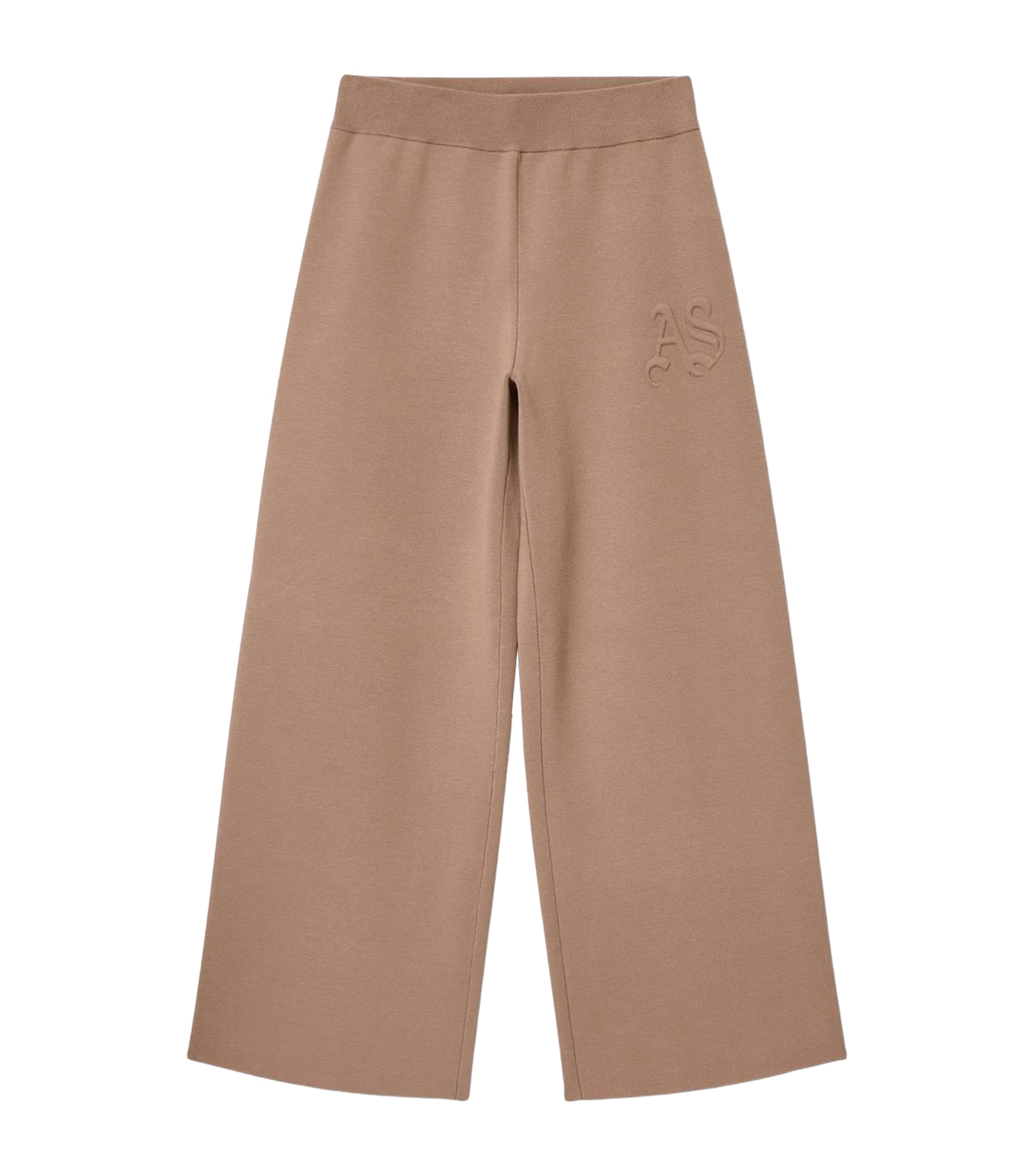 AllSaints Womens Sonny Straight Sweatpants Pine Bark Brown Image 1