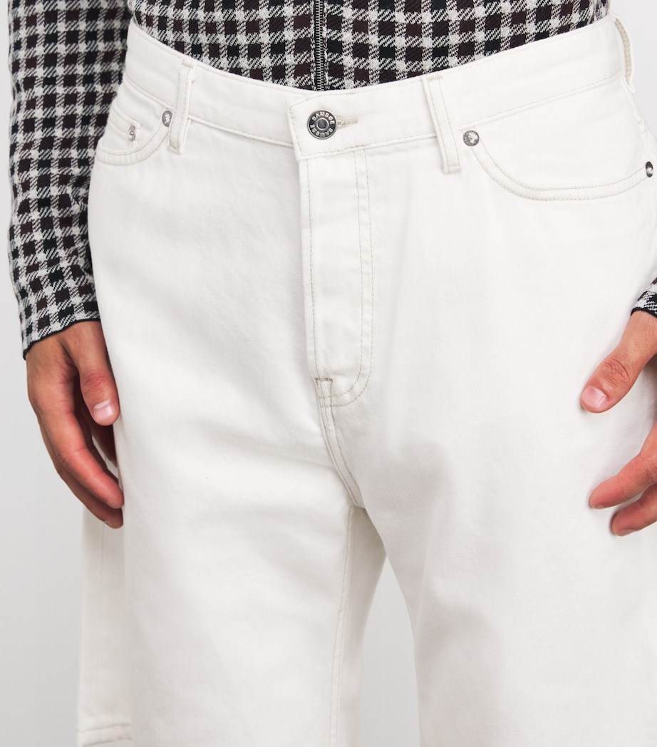 Saeddie Denim Shorts WHITE ROCK CLR002163 Image 6