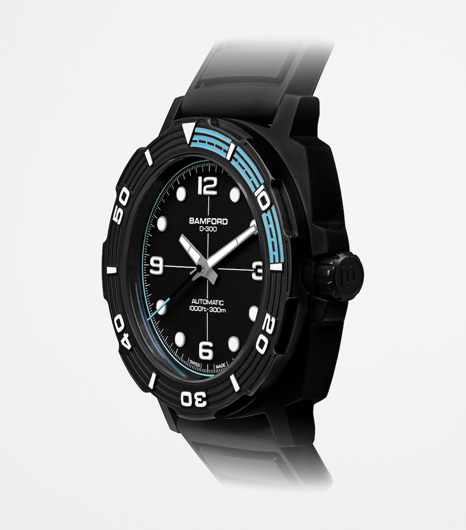 Ceramic D-300 Dive Watch 42mm BLACK Image 4