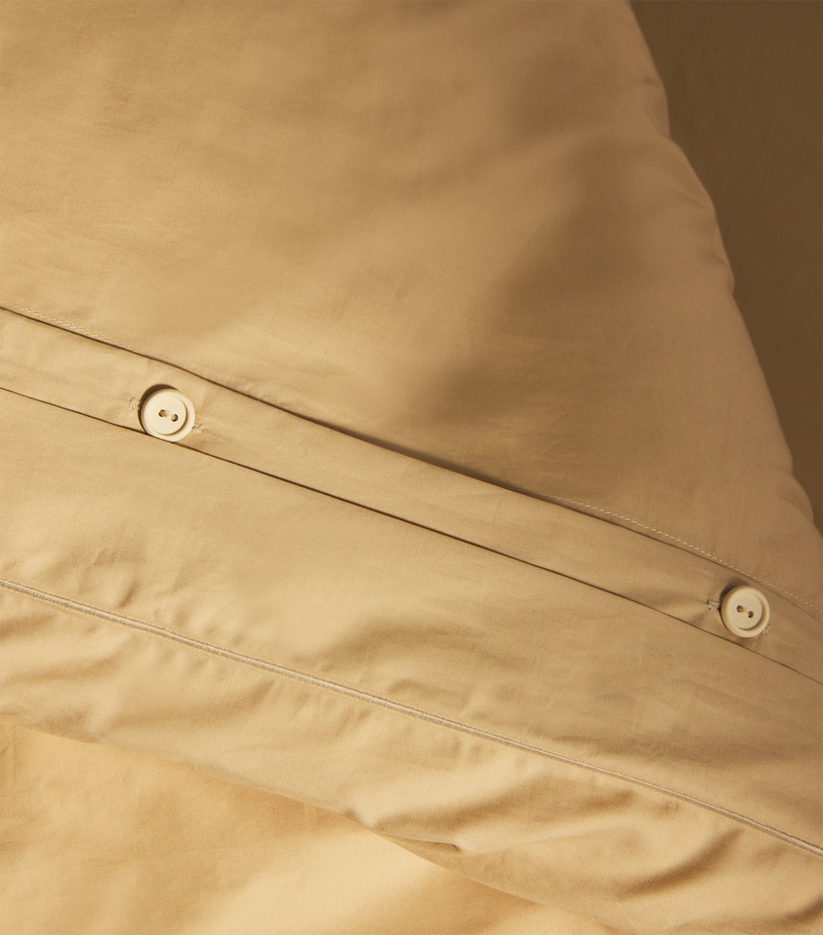 Harrods of London Chester Square Pillowcase Pair (65cm x 65cm) Natural Image 3