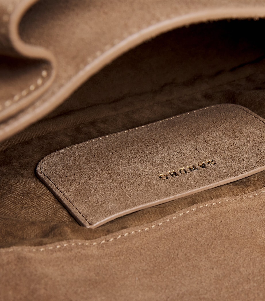 Suede Le Mambo Cross-Body Bag BEIGE Image 3