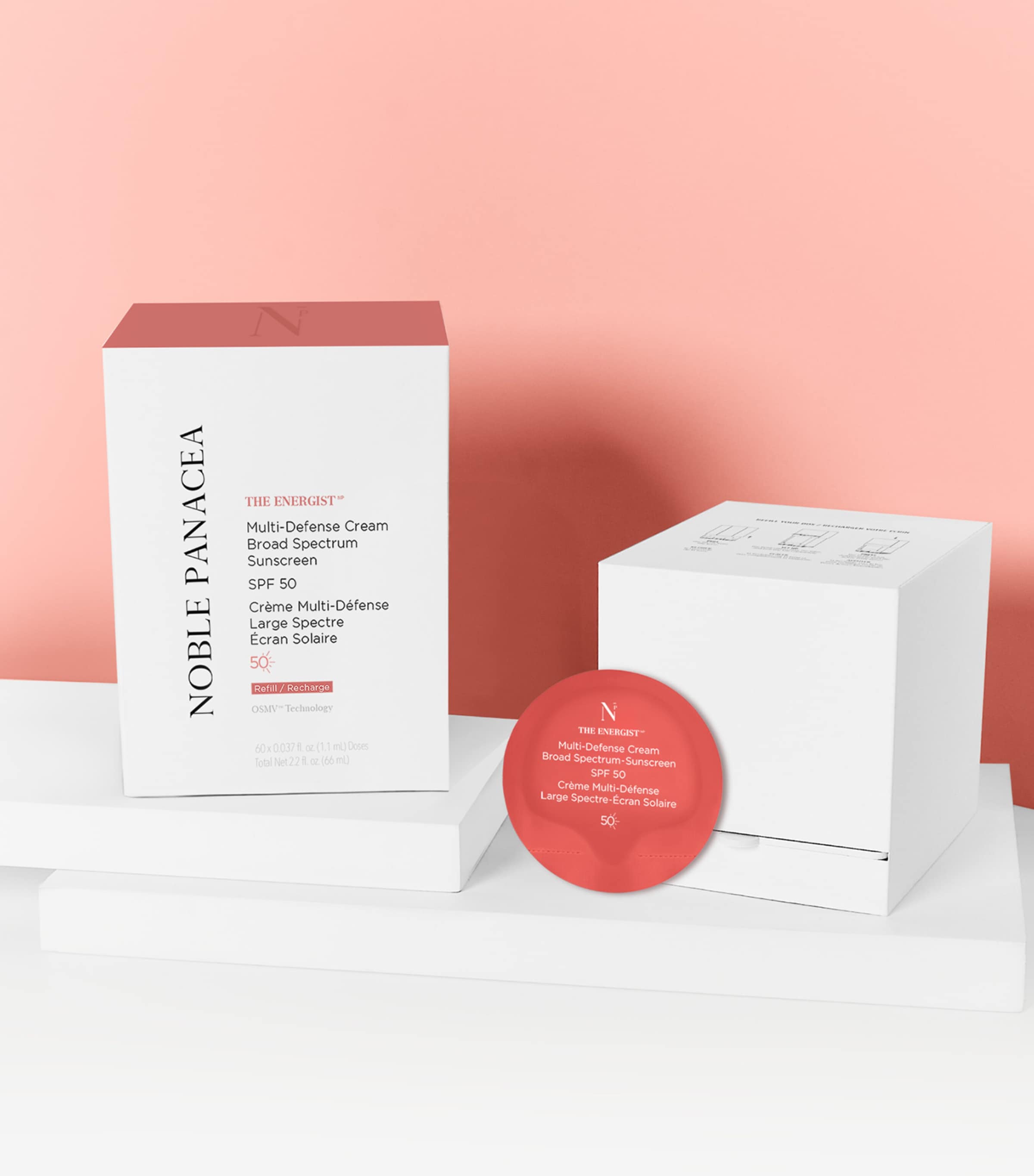 The Energist Multi-Defense Lotion SPF50 – Refill (66ml) NO COLOUR Image 2