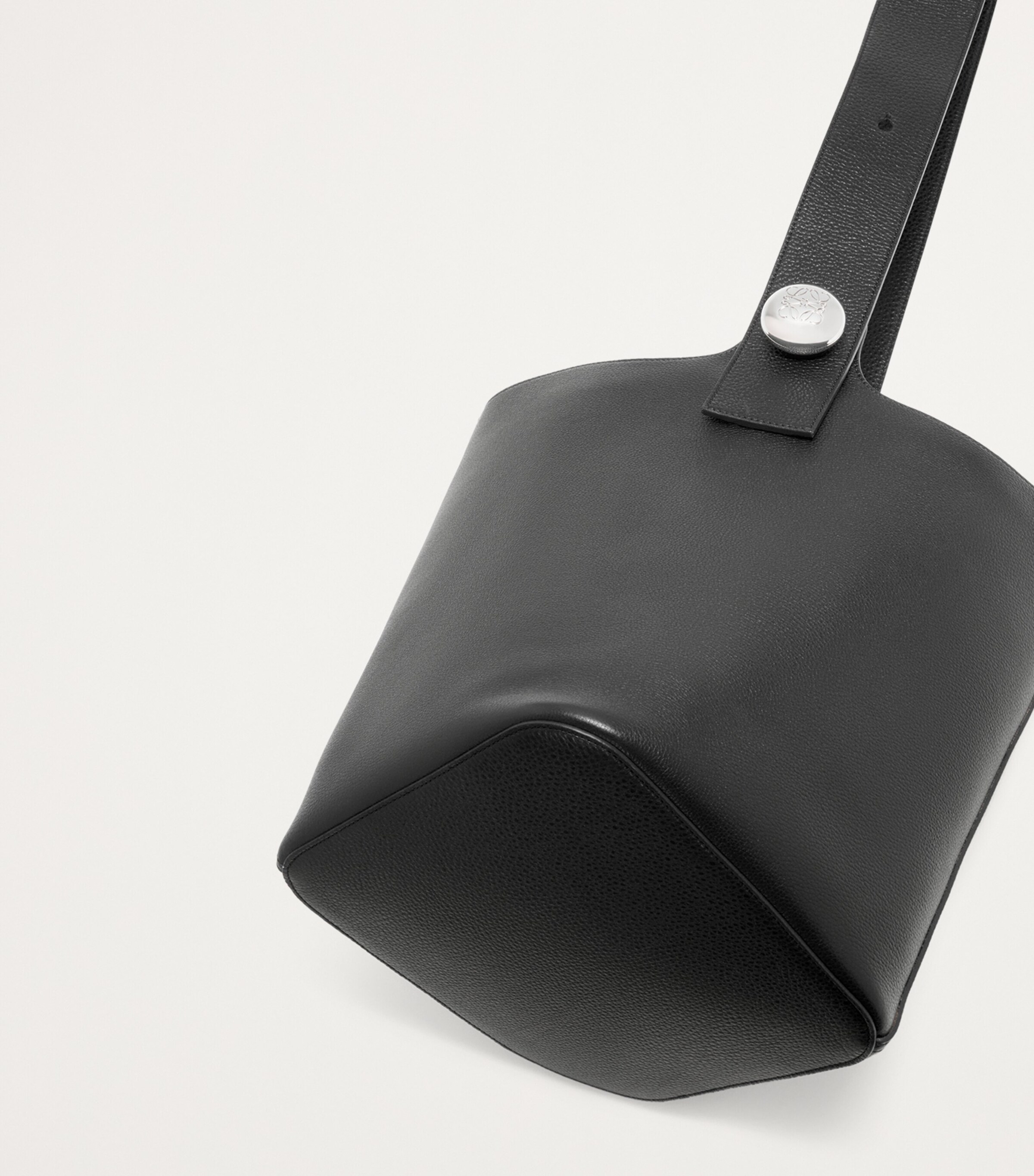 LOEWE Large Leather Pebble Bucket Bag | Harrods US