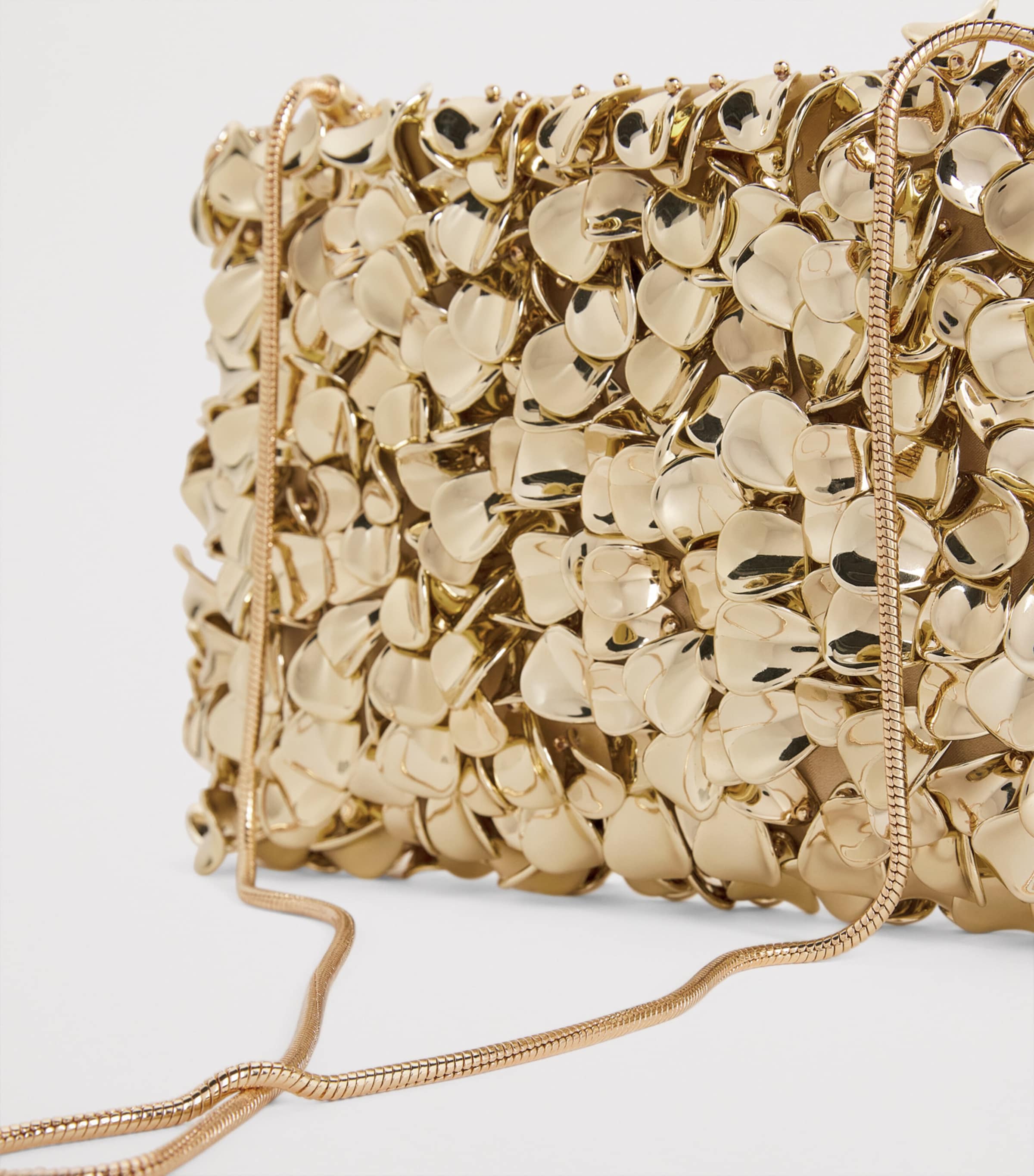 Beaded Reese Clutch Bag GOLD Image 4