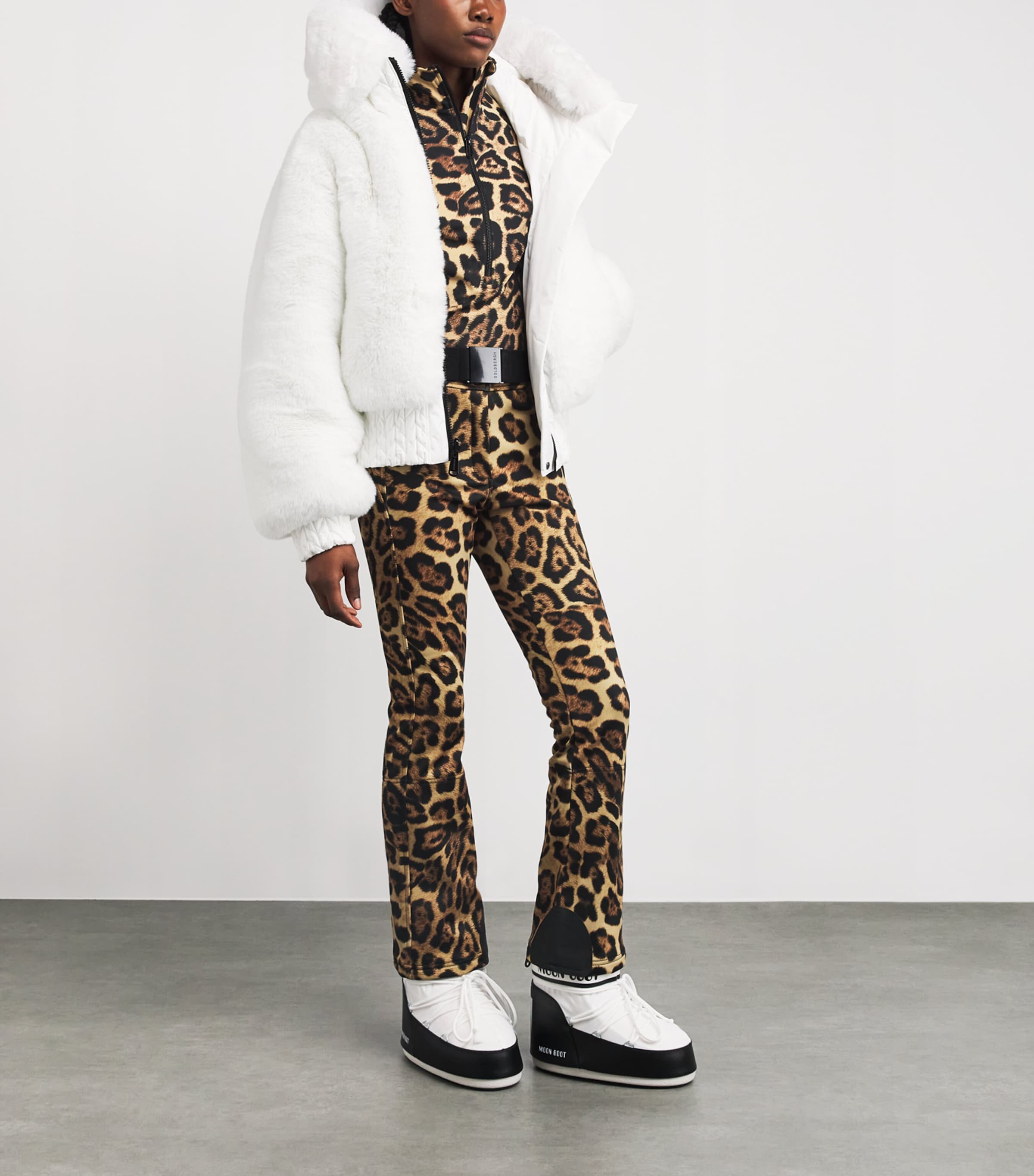 Waterproof Jaguar Print Minou Ski Trousers 7250 JAGUAR Image 2