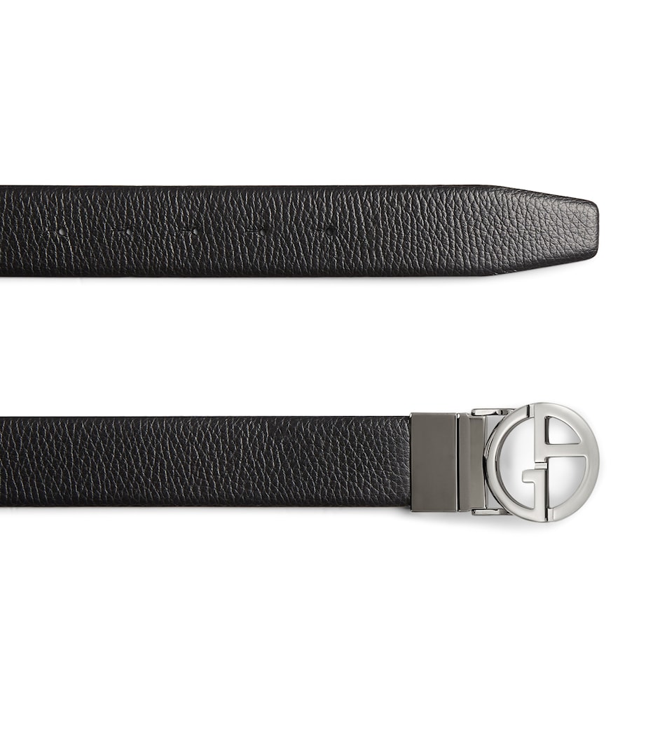 Leather Logo Belt 81386 Image 3