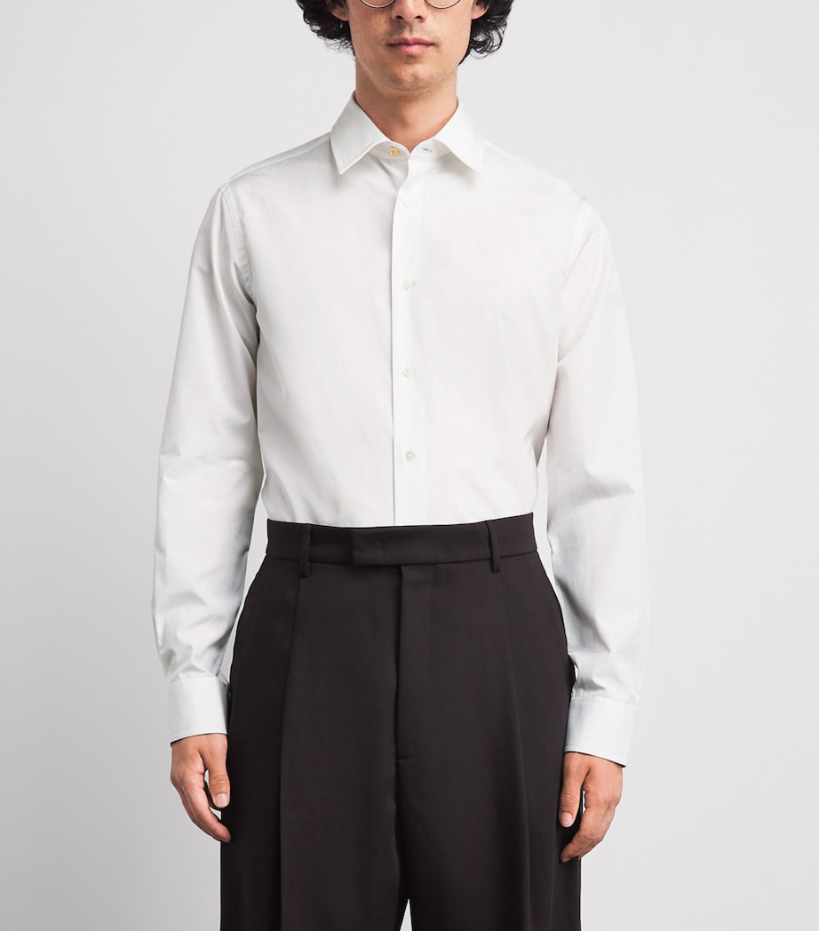 Paul Smith Mens Cotton Regular-Fit Shirt Image 4