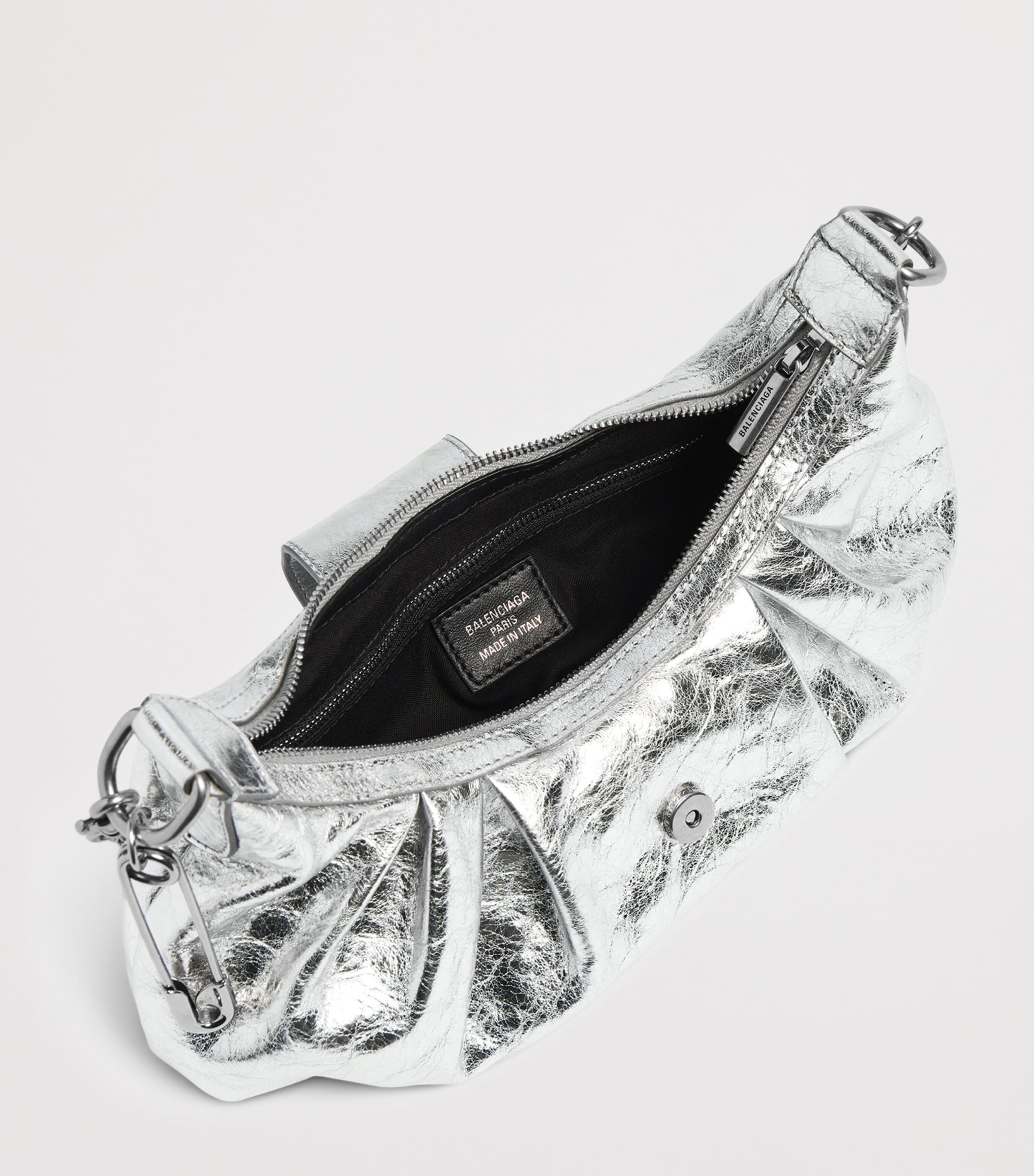 Small Metallic Lambskin Pamela Shoulder Bag 8122 Image 5