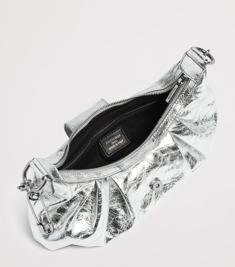 Small Metallic Lambskin Pamela Shoulder Bag 8122 Image 5