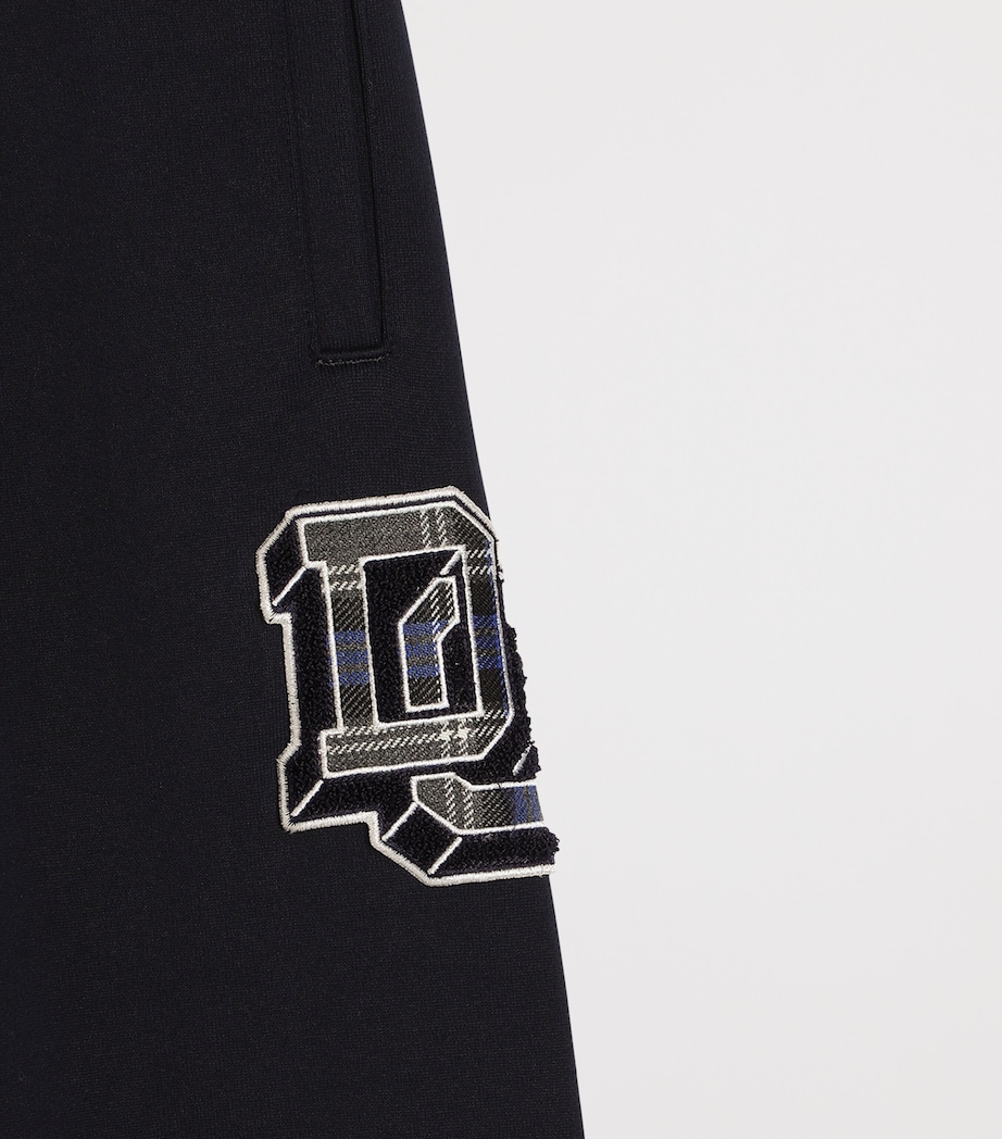 Dolce&Gabbana Kids Cotton Logo Sweatpants (8-14 Years) Blue Image 4