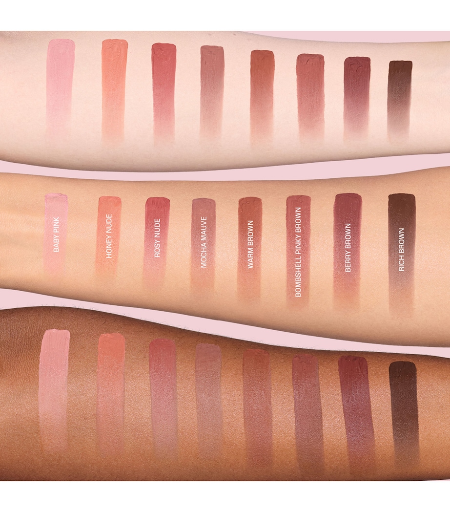 Huda Beauty Liquid Matte Mousse Lip Cream Berry Brown Image 3