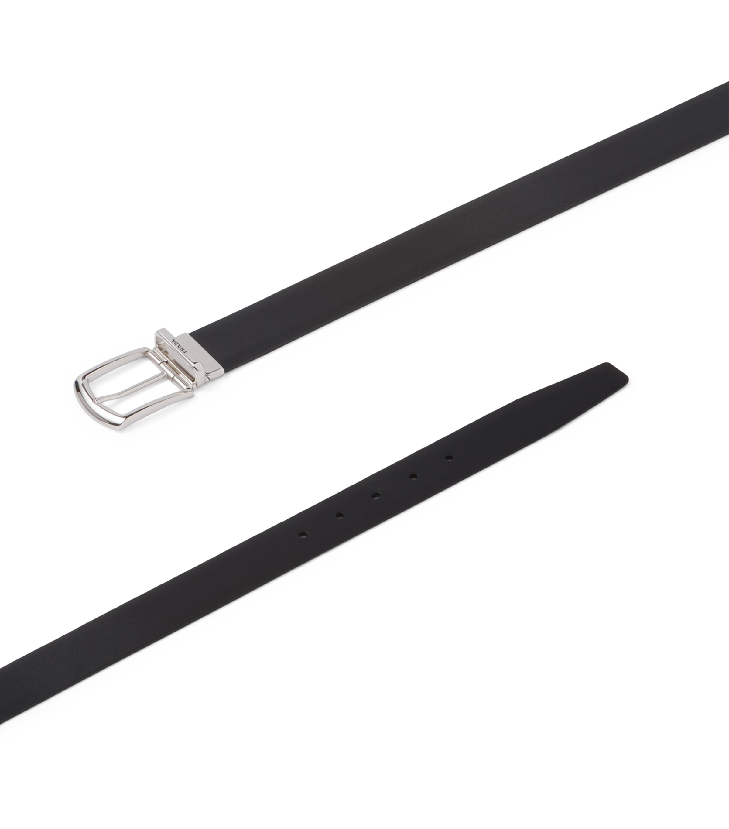 Prada Leather Reversible Belt Image 3