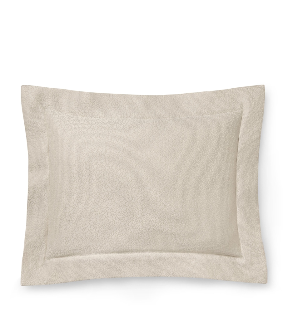 Pratesi Venezia King Sham Pillowcase (21cm x 36cm) Beige Image 1