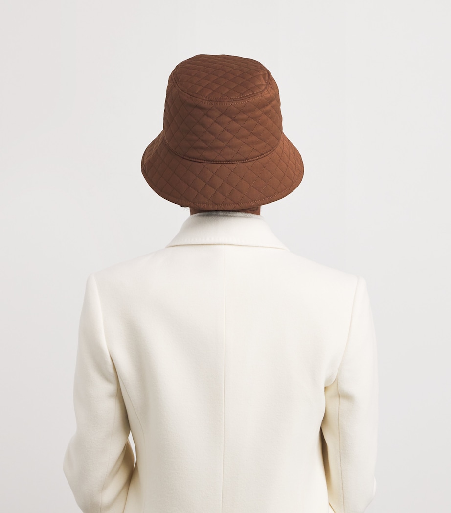 Quilted Bucket Hat VICUNA Image 3
