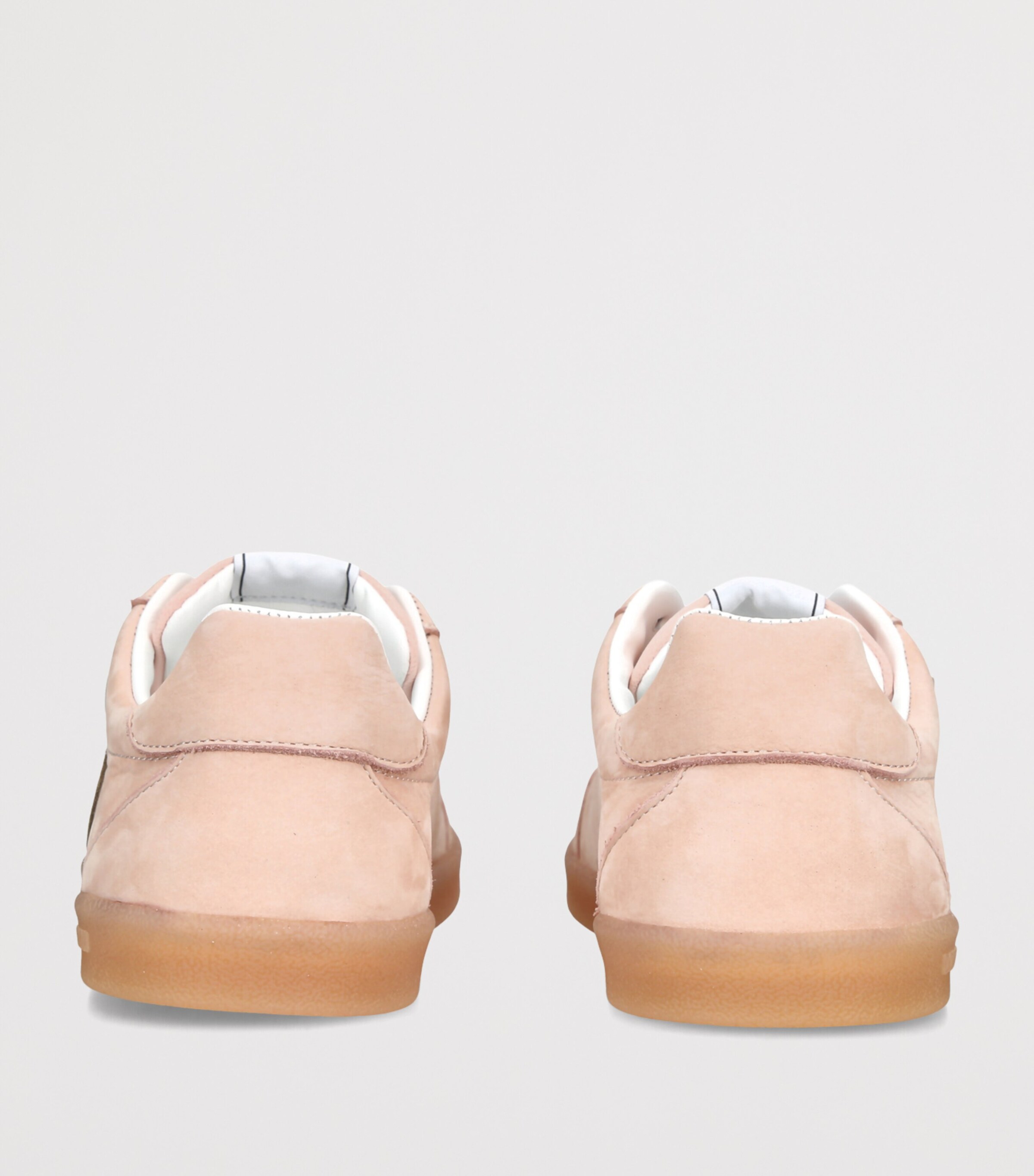 Dolce&Gabbana Kids Leather DG Logo Sneakers Peach Image 4