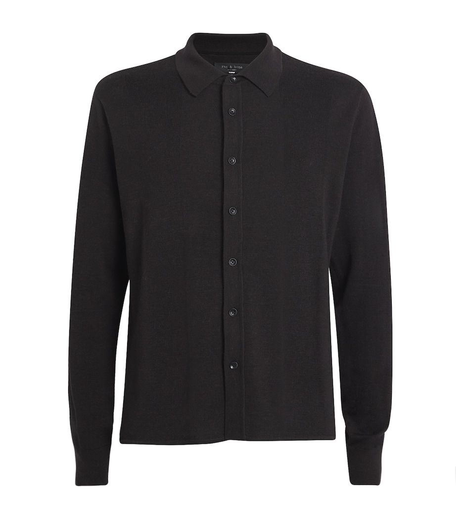 Wool-Cashmere Button-Up Cardigan DKBRN Image 1