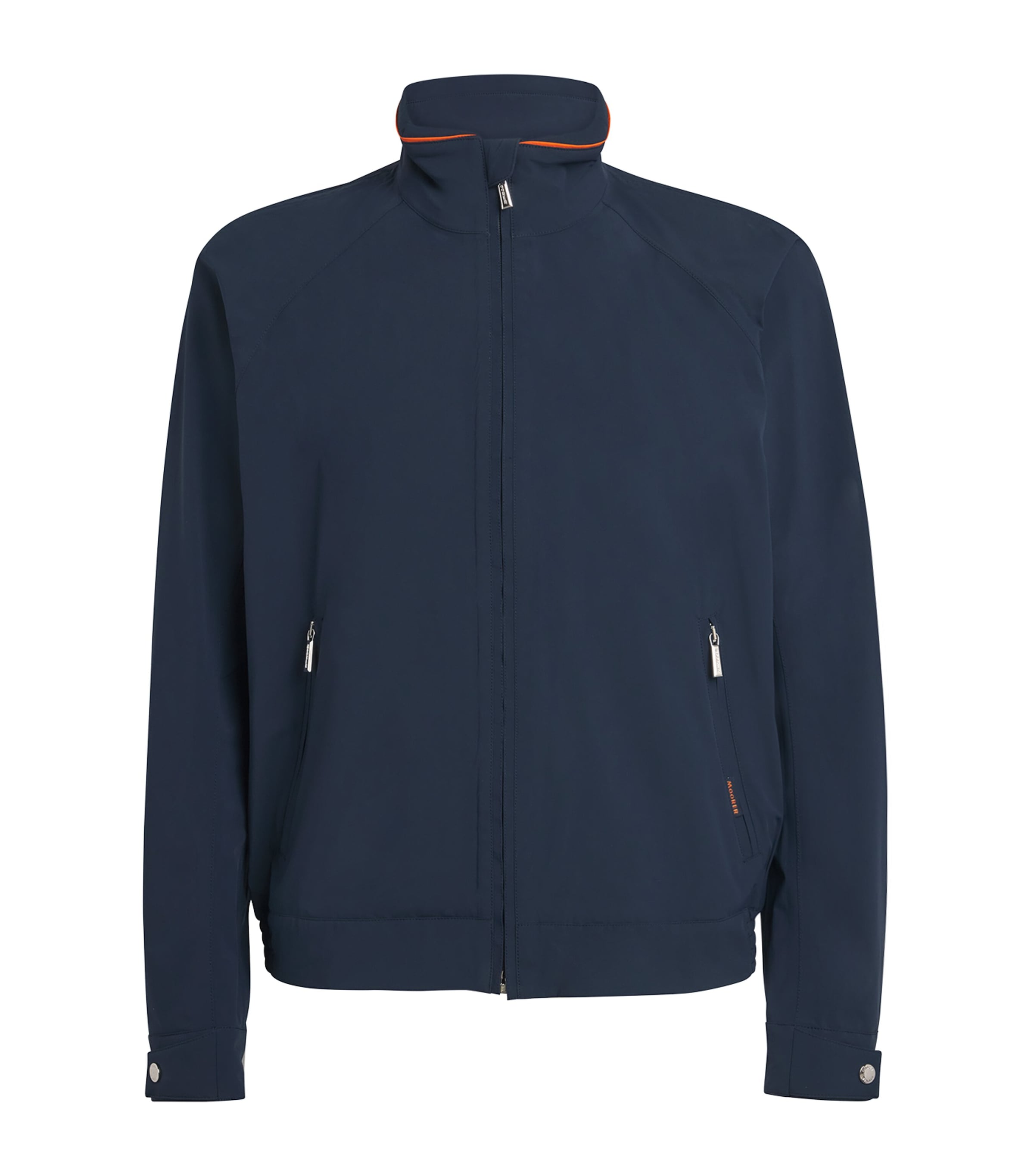 Moorer Waterproof Doral Golf Jacket In Blue