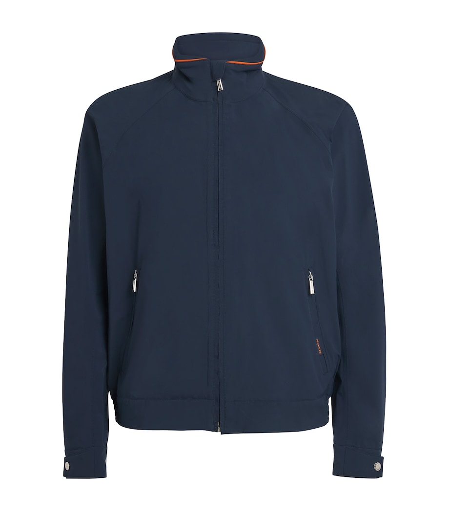 Blue Waterproof Doral Golf Jacket - Image 1