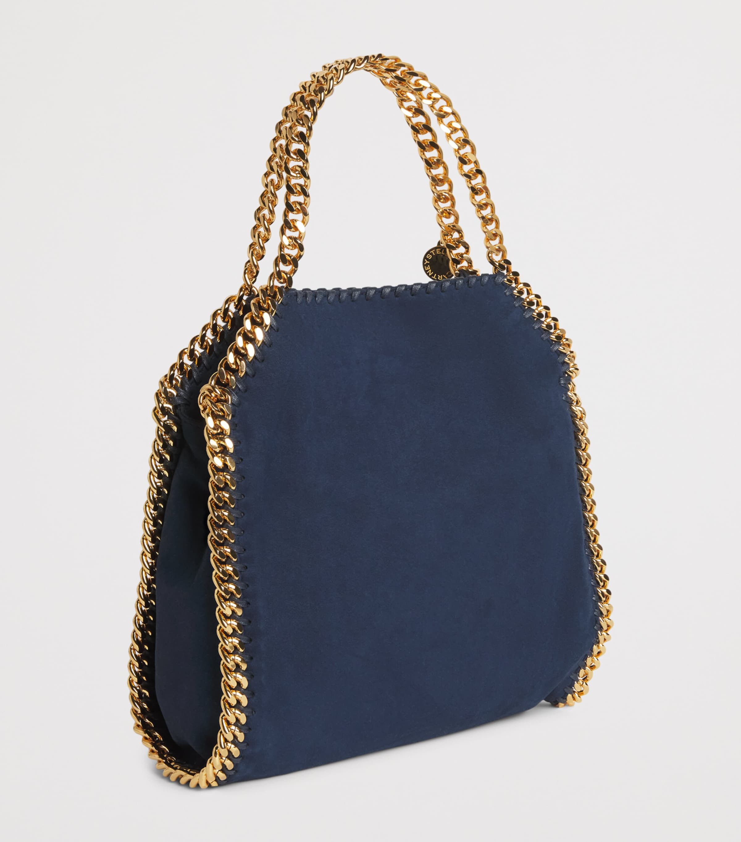 Stella McCartney Mini Falabella Tote Bag Navy Image 3
