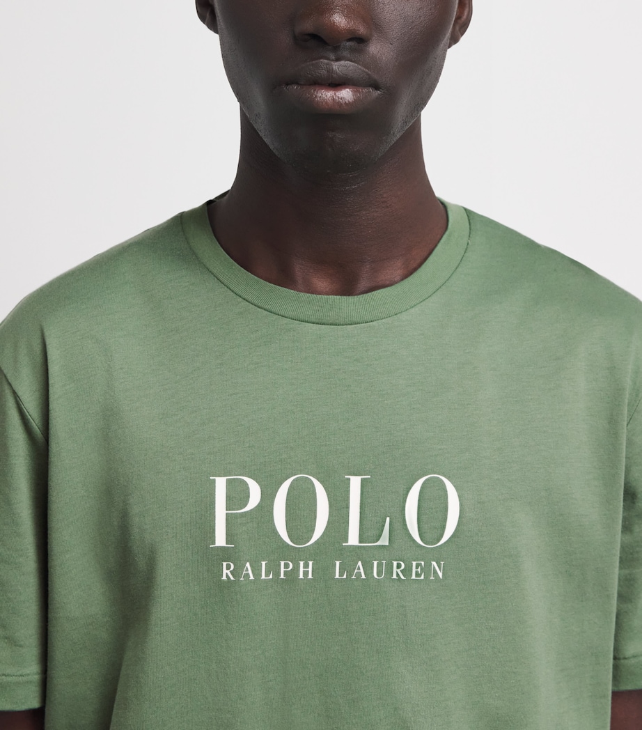 Polo Ralph Lauren Mens Cotton Logo Pyjama T-Shirt Fatigue Image 3