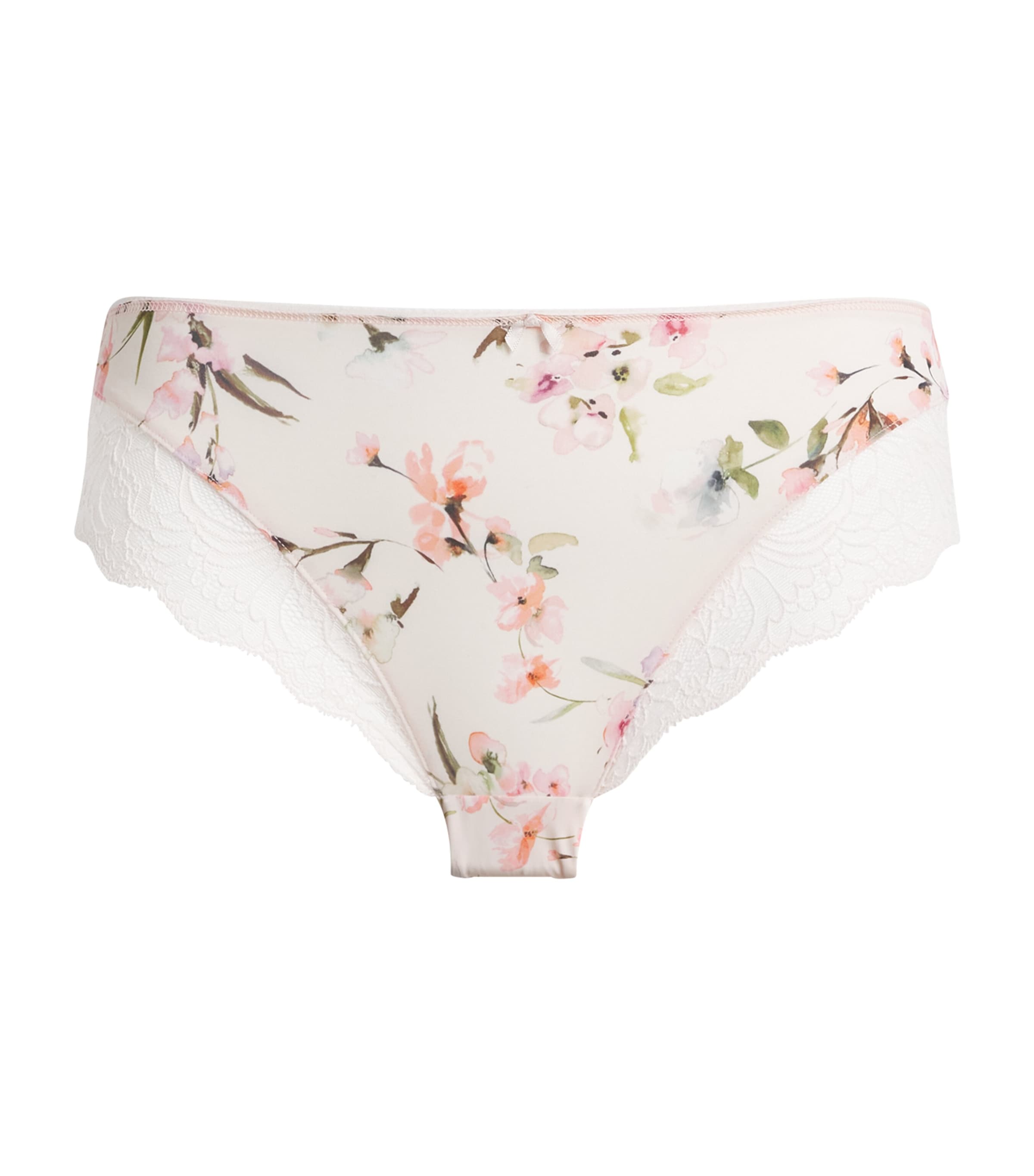 Fantasie Womens Floral Print Lucia Briefs Rosewater Image 1