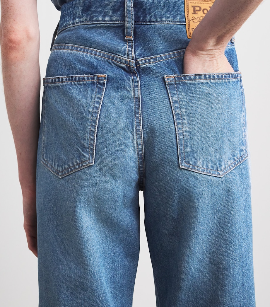 Panelled Flared Jeans BOYNE WASH Image 6