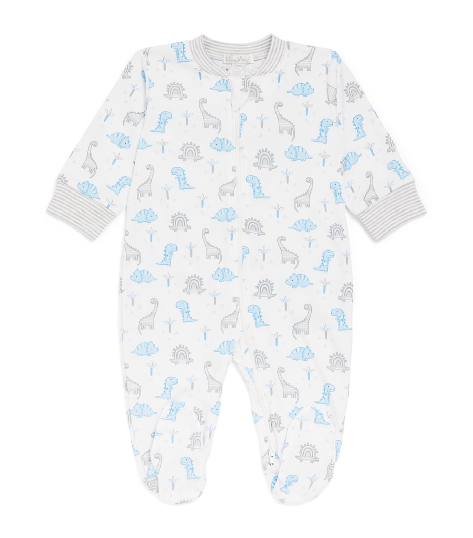 Kissy Kissy Pima Cotton Dinosaur Print All-In-One (0-9 Months) Multi Image 1