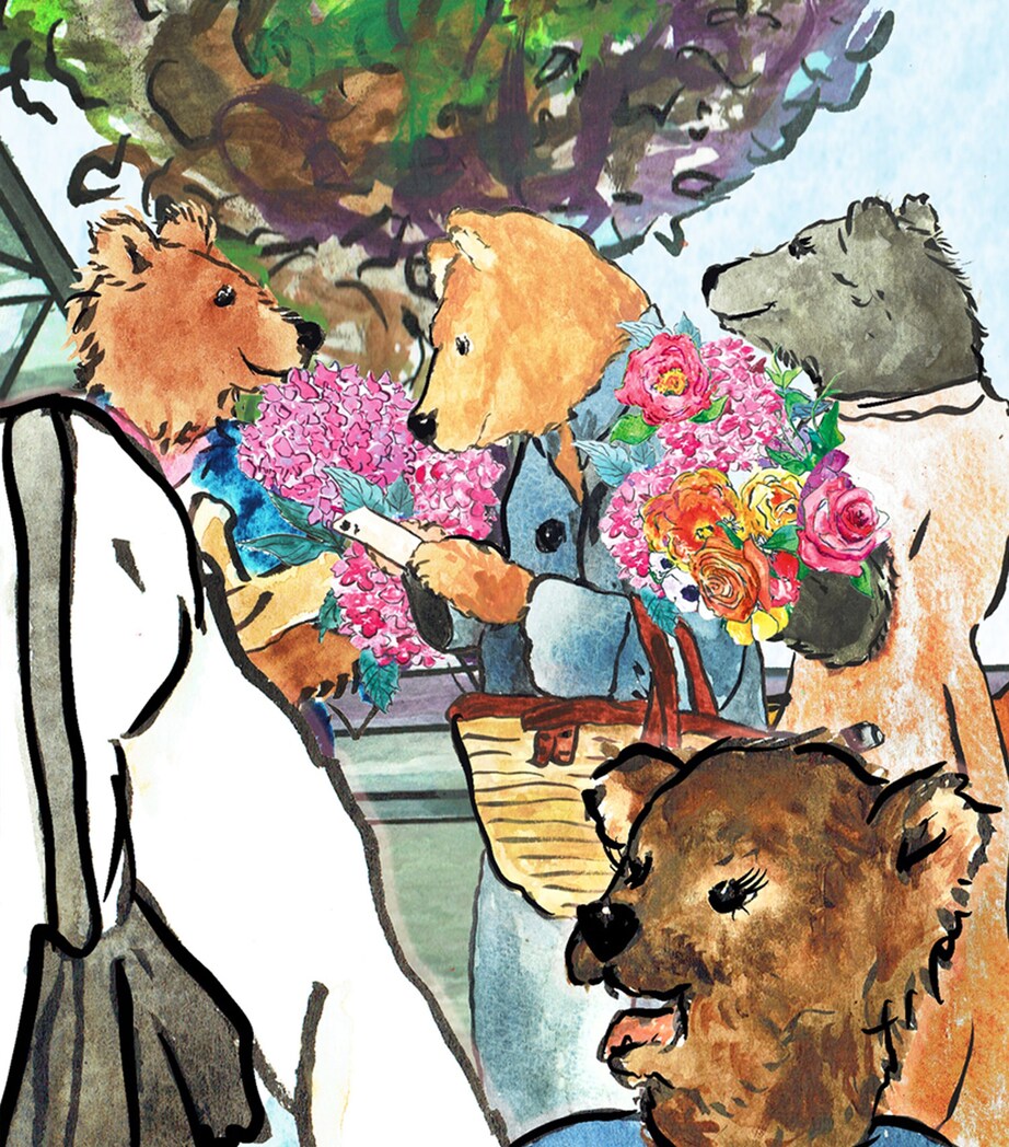 Les Ours d’Eiffel Paris A3 Print MULTI Image 6