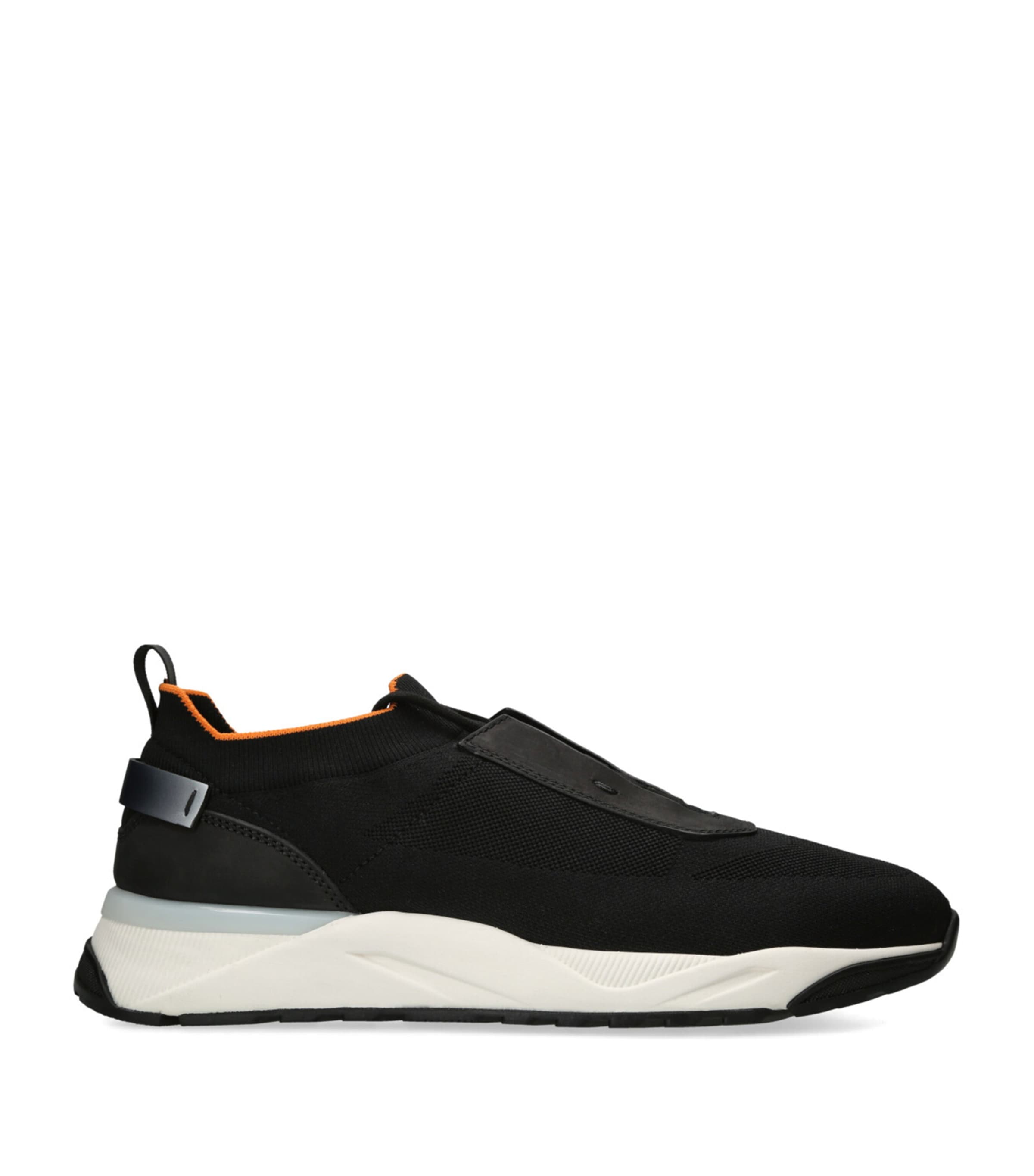 Technical-Knit Runner Sneakers BLACK Image 1