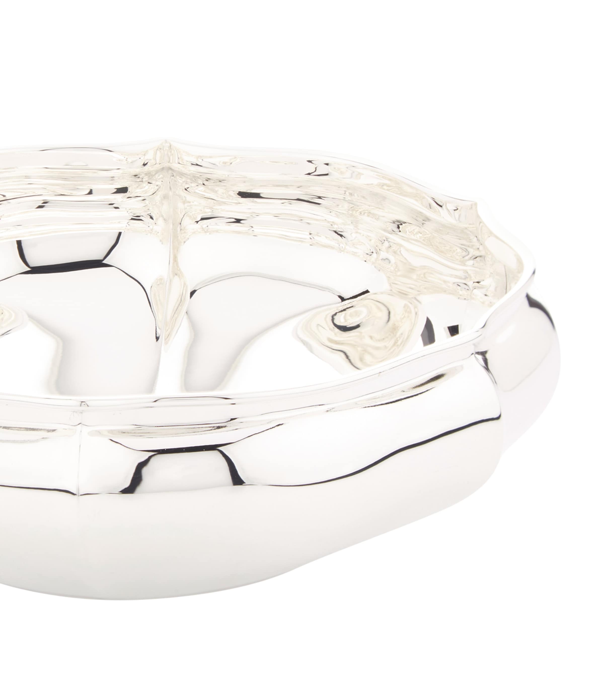 Silver Plated Georgian Centrepiece Bowl (16.5cm) SILVER Image 2