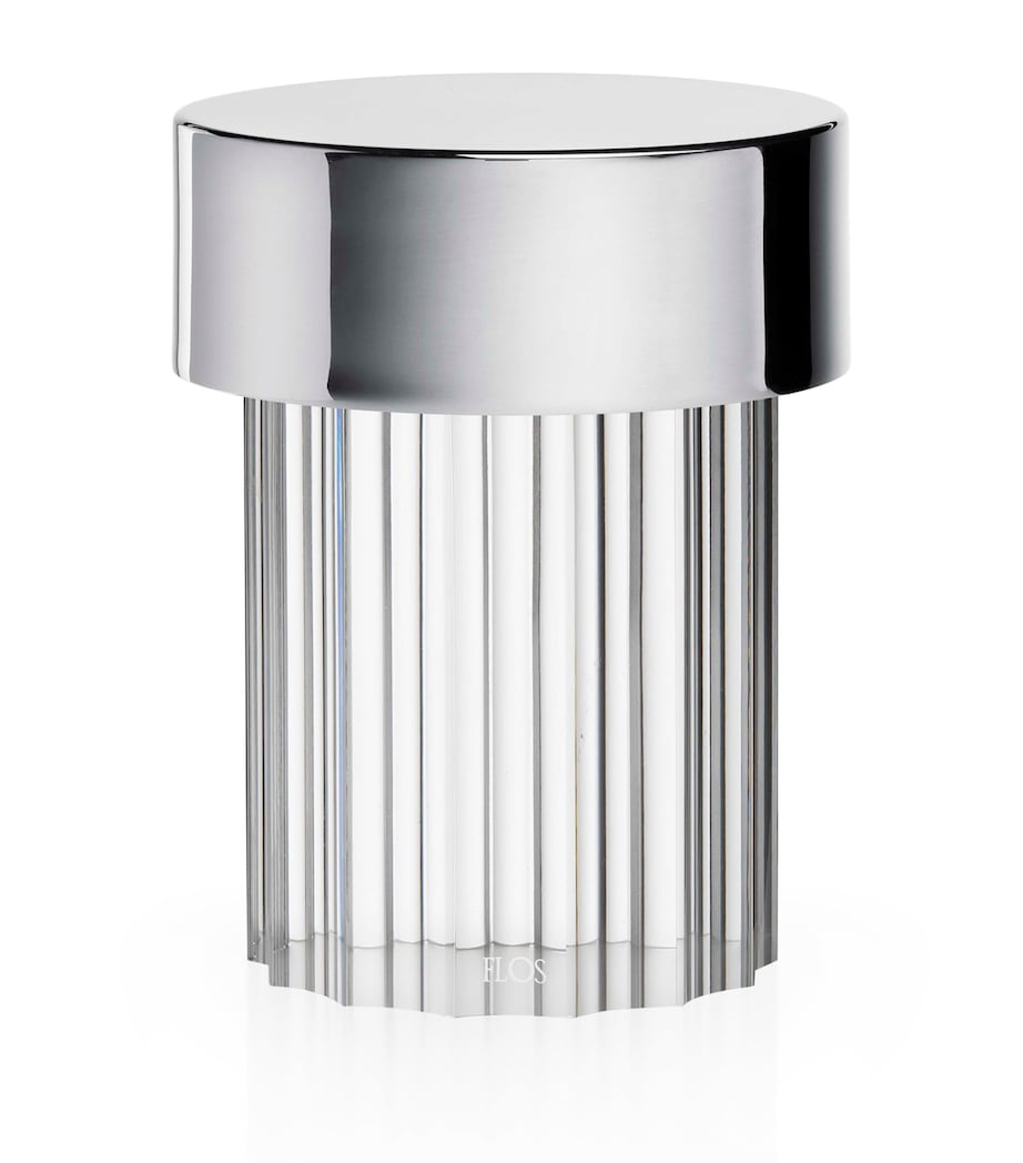 Last Order Fluted Table Lamp SILVER Image 4