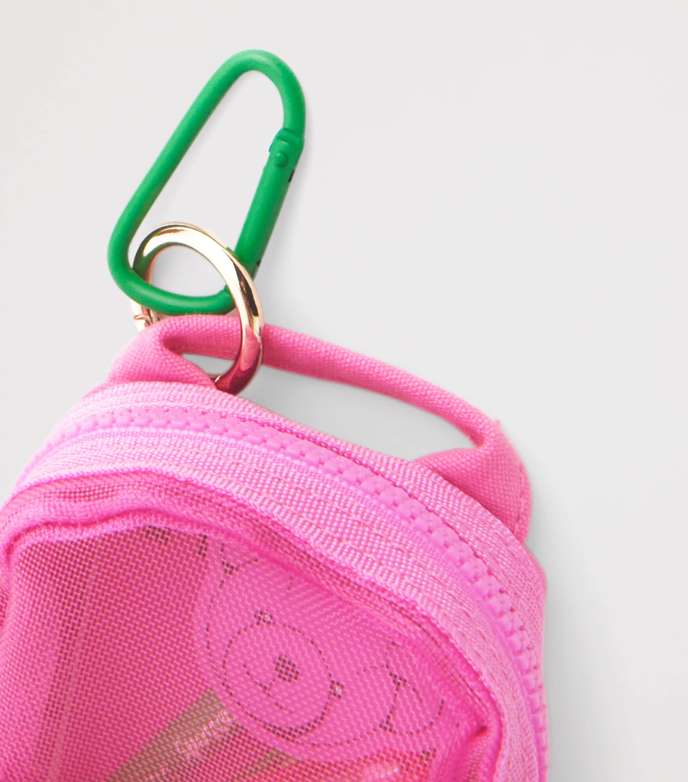 Logo Backpack Keyring PINK Image 3