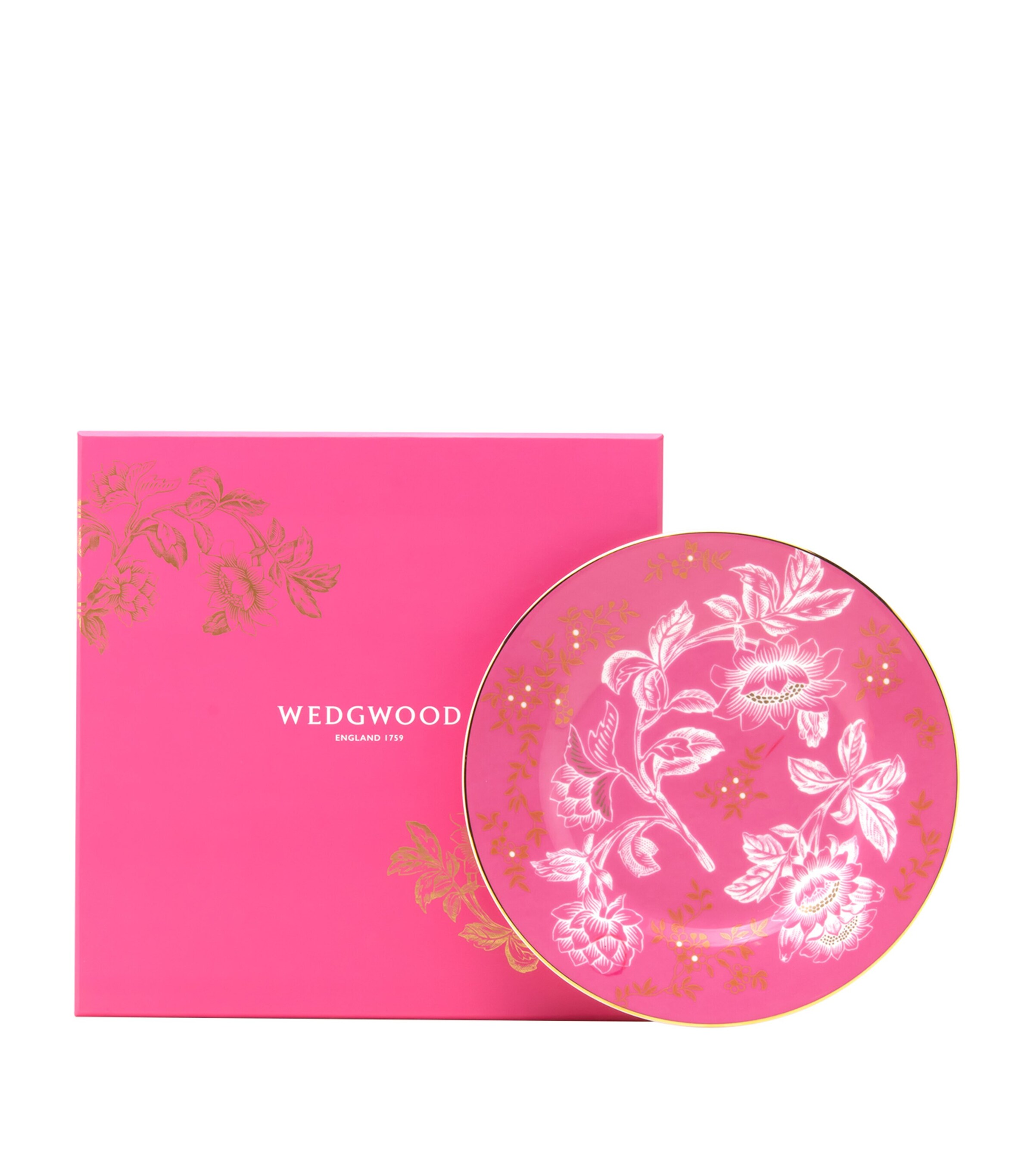 Wonderlust Pink Tonquin Plate (20.5cm) PINK Image 7