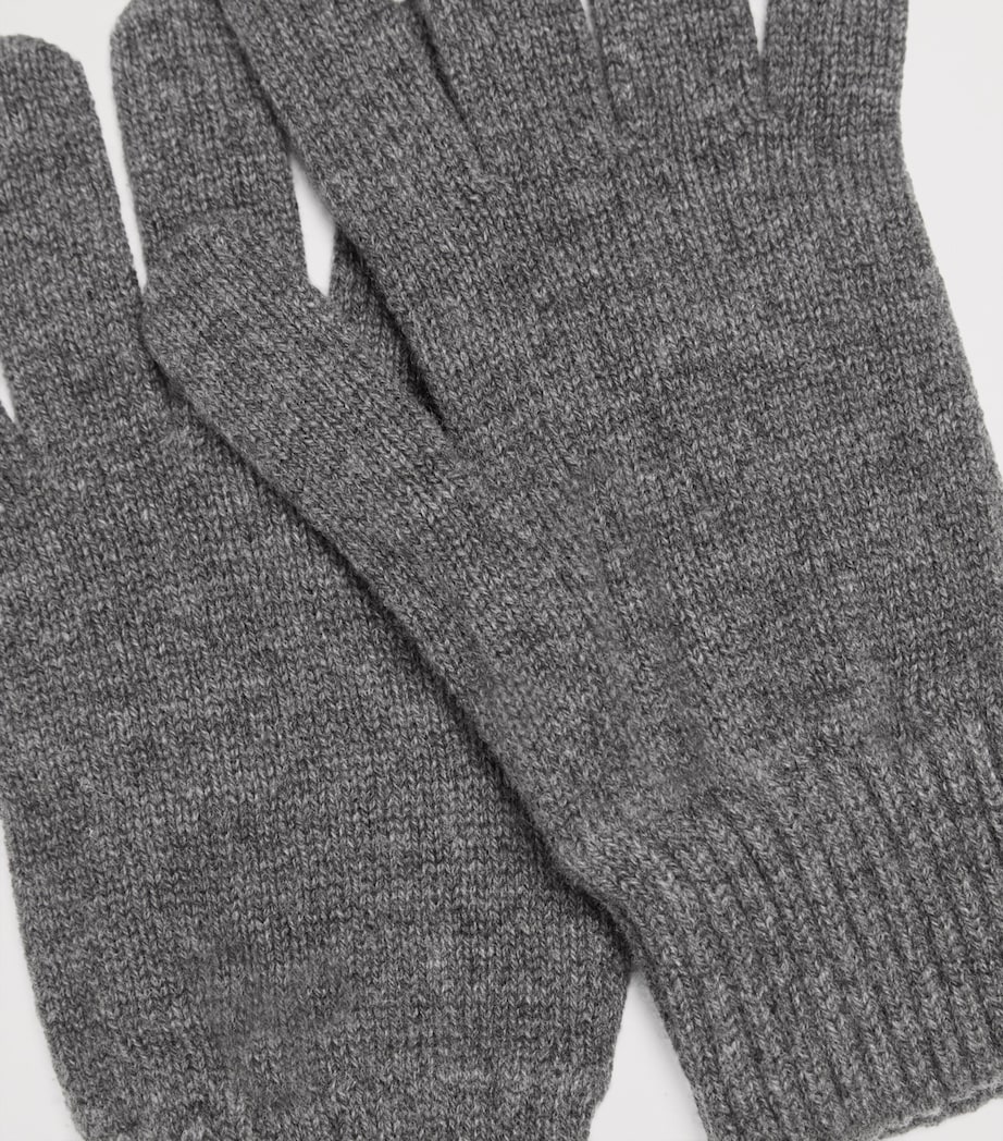 Cashmere Gloves HA4181 MID GREY Image 2