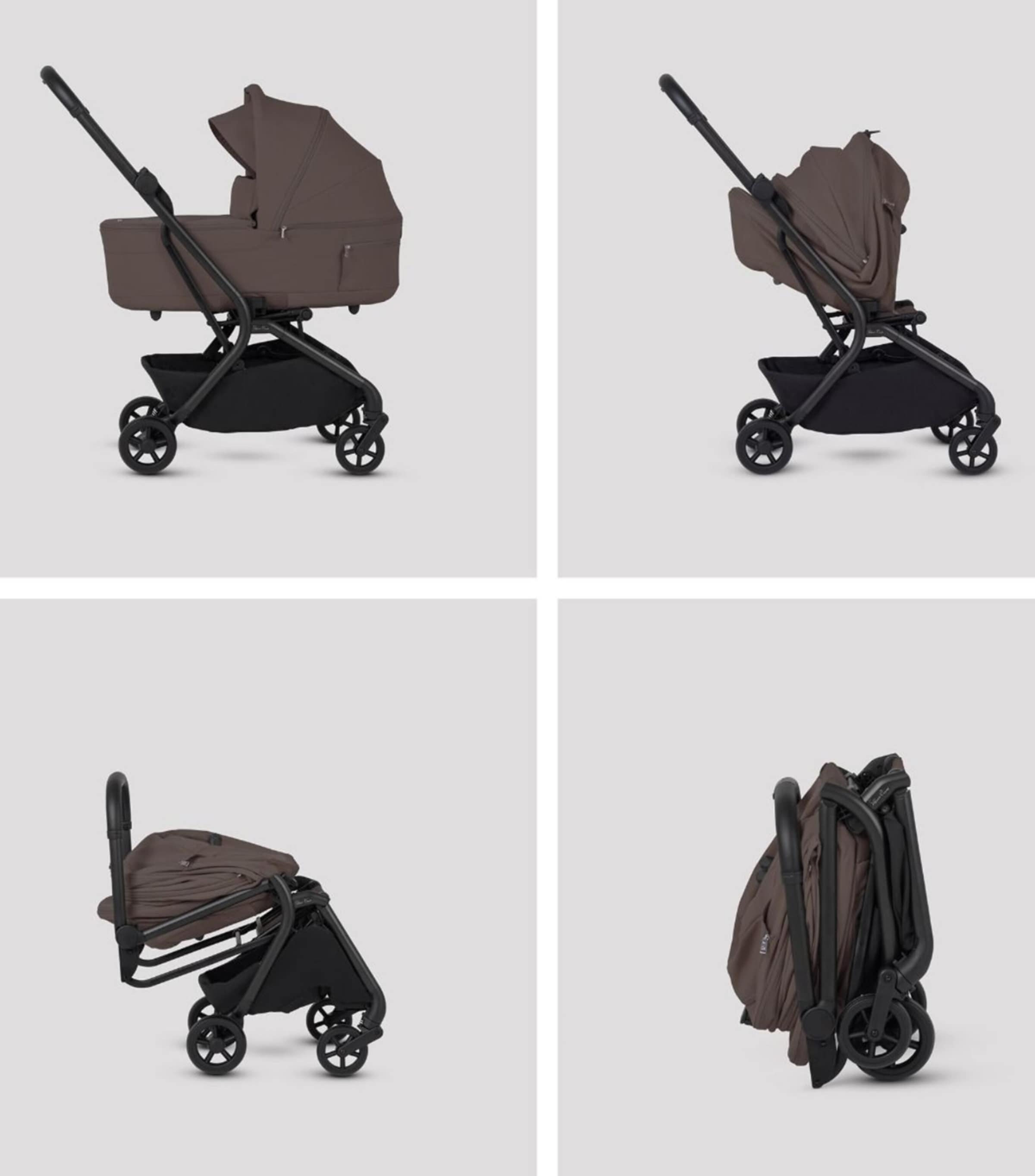 Silver Cross Nia Carrycot Chocolate Image 8
