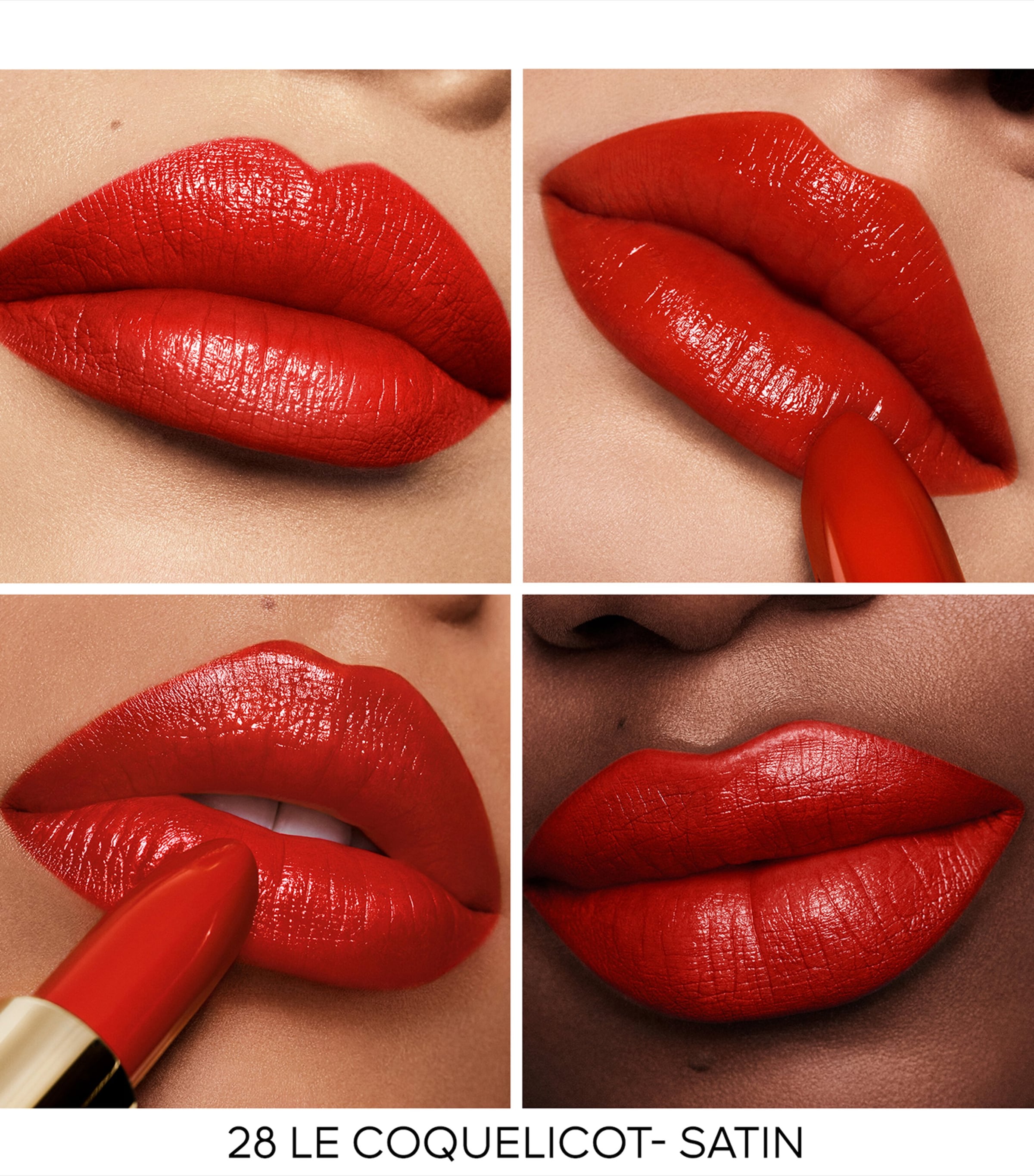 Rouge G Ultra-Care Satin Lipstick - Refill 28 COQUELICOT Image 3