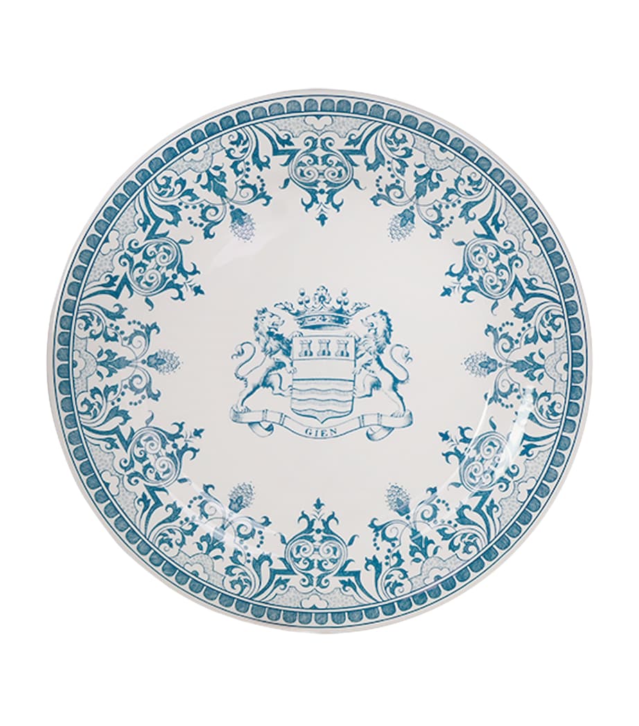 Set of 6 Ceramic Dépareillé Dessert Plates (23cm) BLUE Image 4